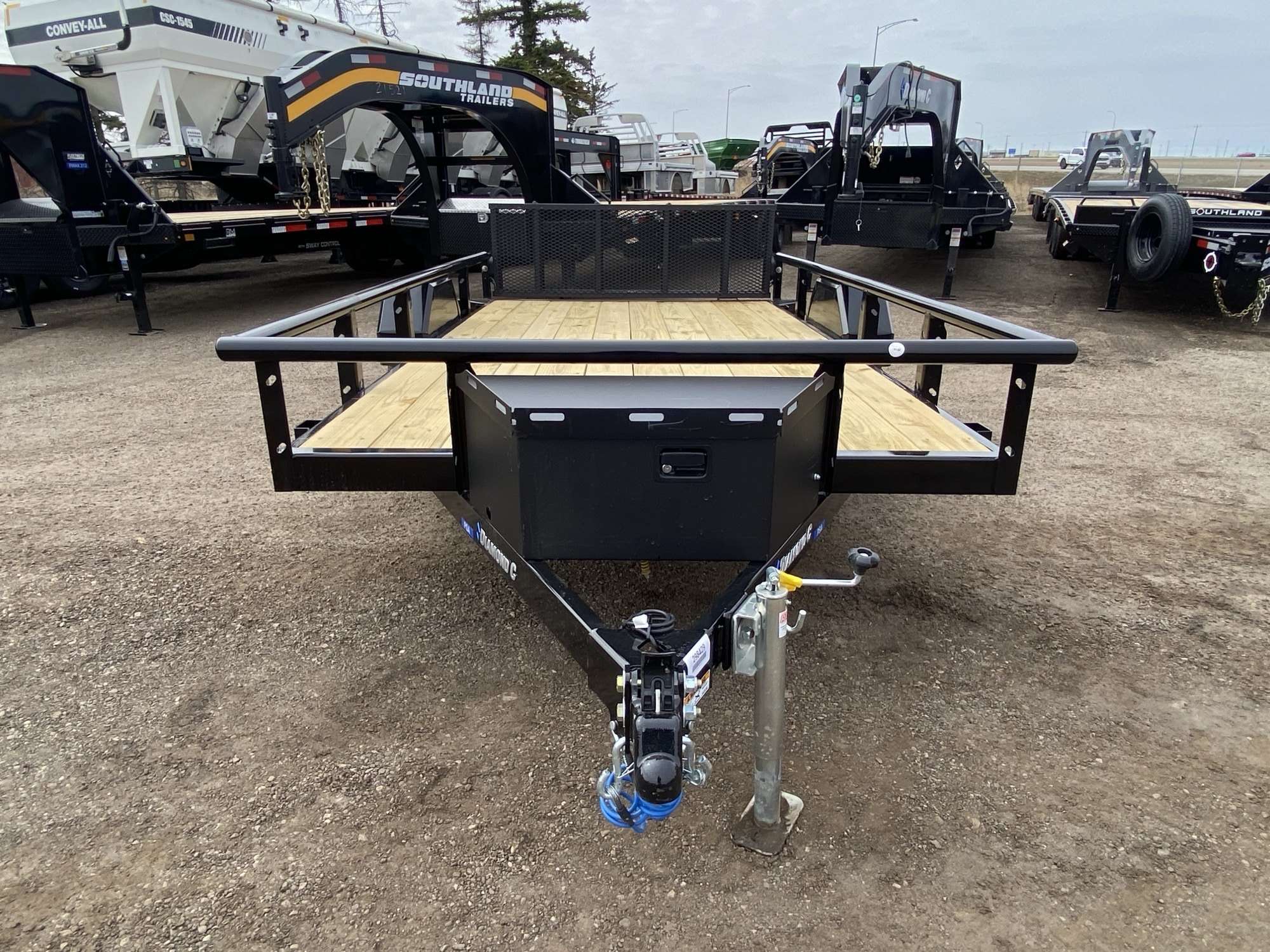 20025 Diamond C 12' Premium Utility Trailer