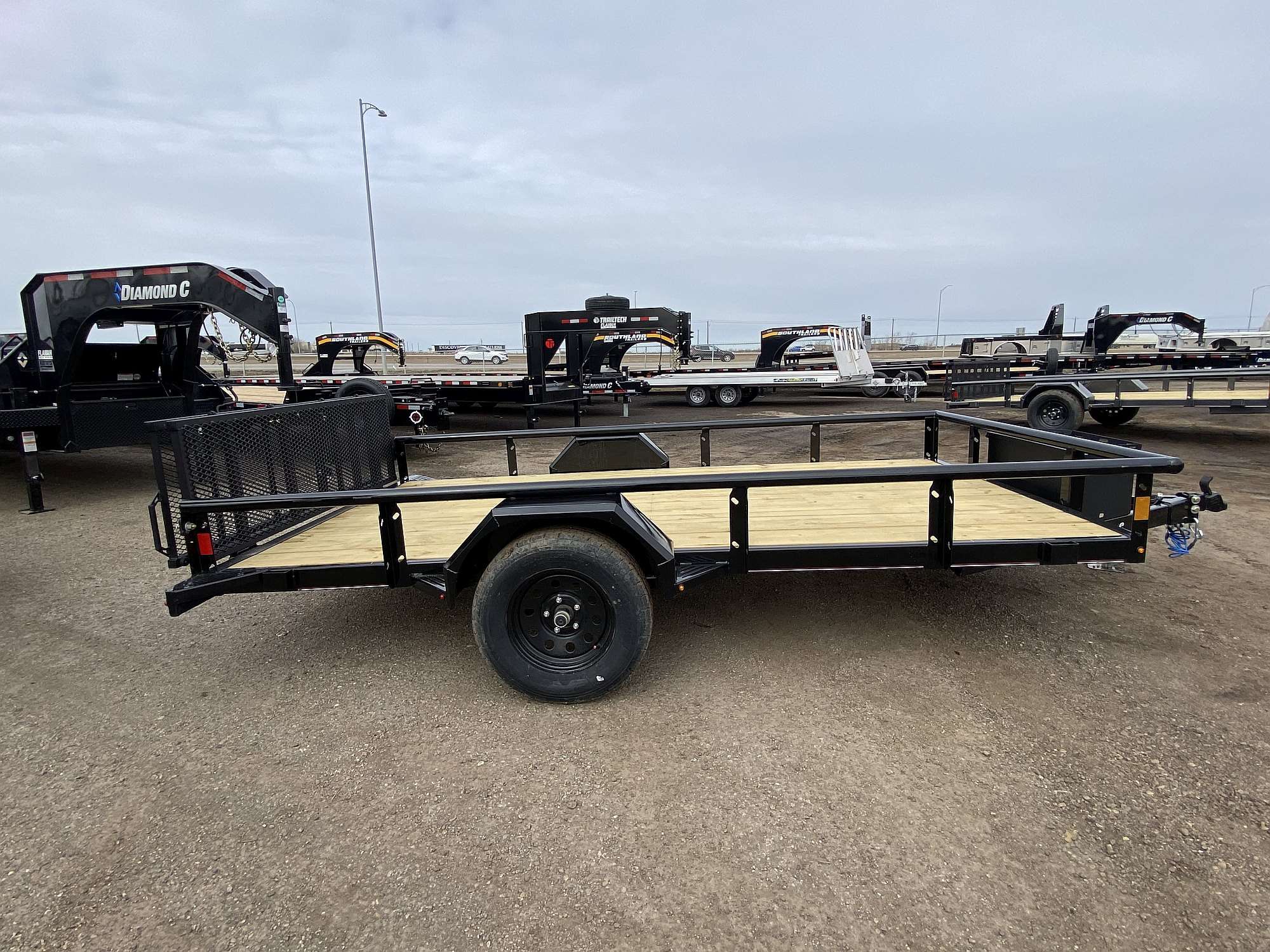 20025 Diamond C 12' Premium Utility Trailer
