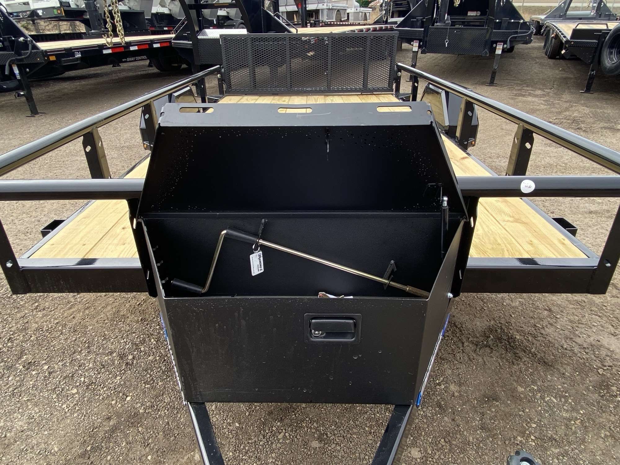 20025 Diamond C 12' Premium Utility Trailer