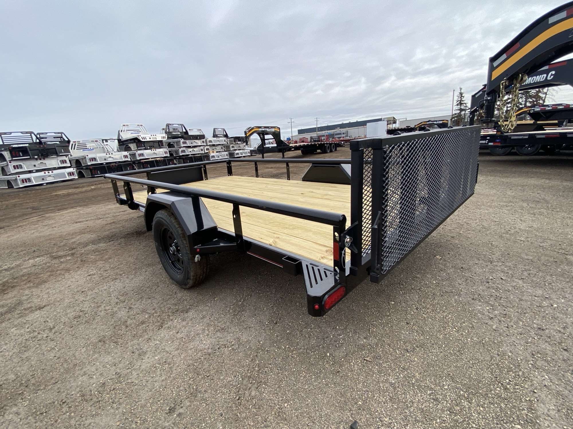 20025 Diamond C 12' Premium Utility Trailer