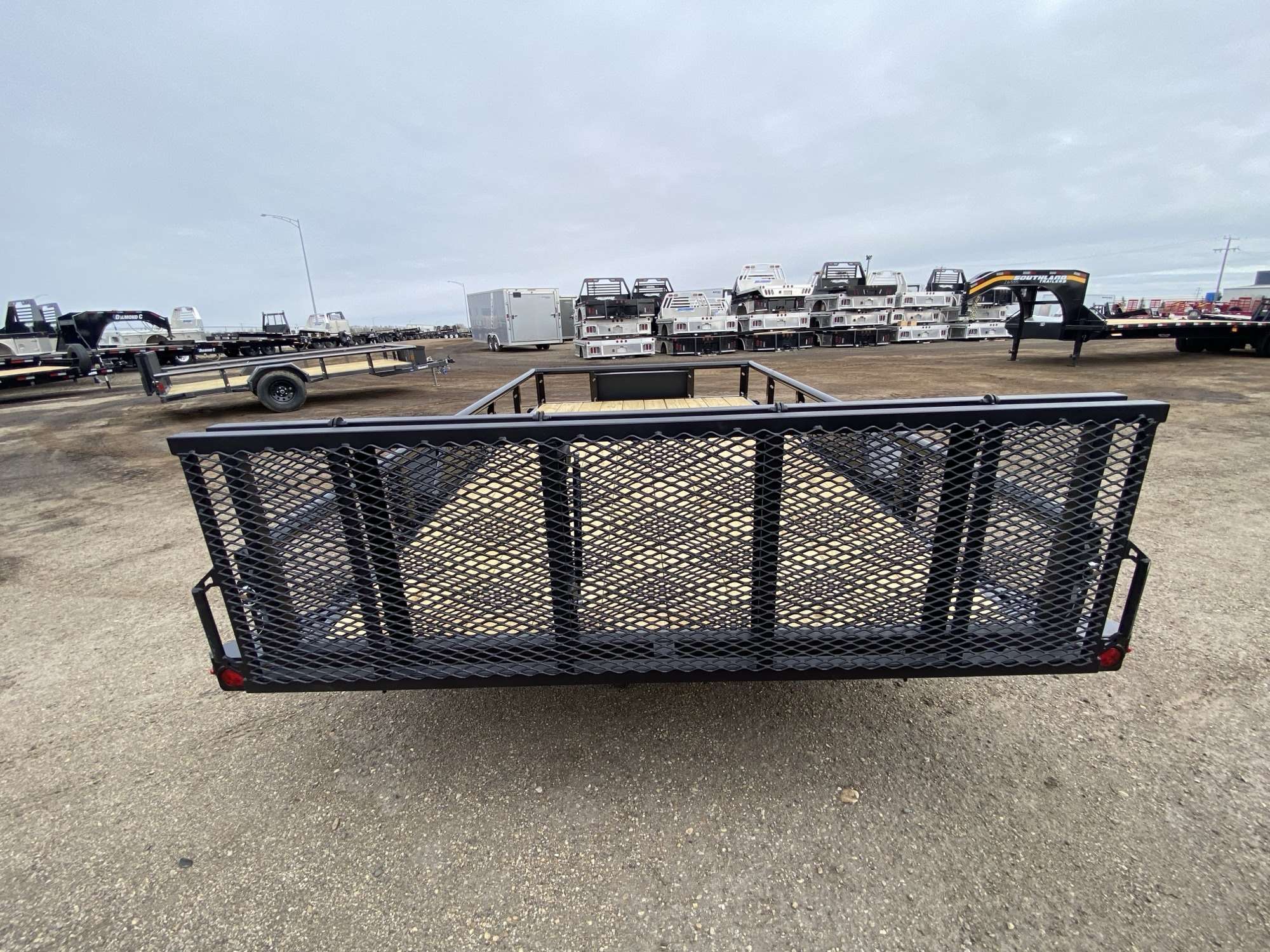 20025 Diamond C 12' Premium Utility Trailer