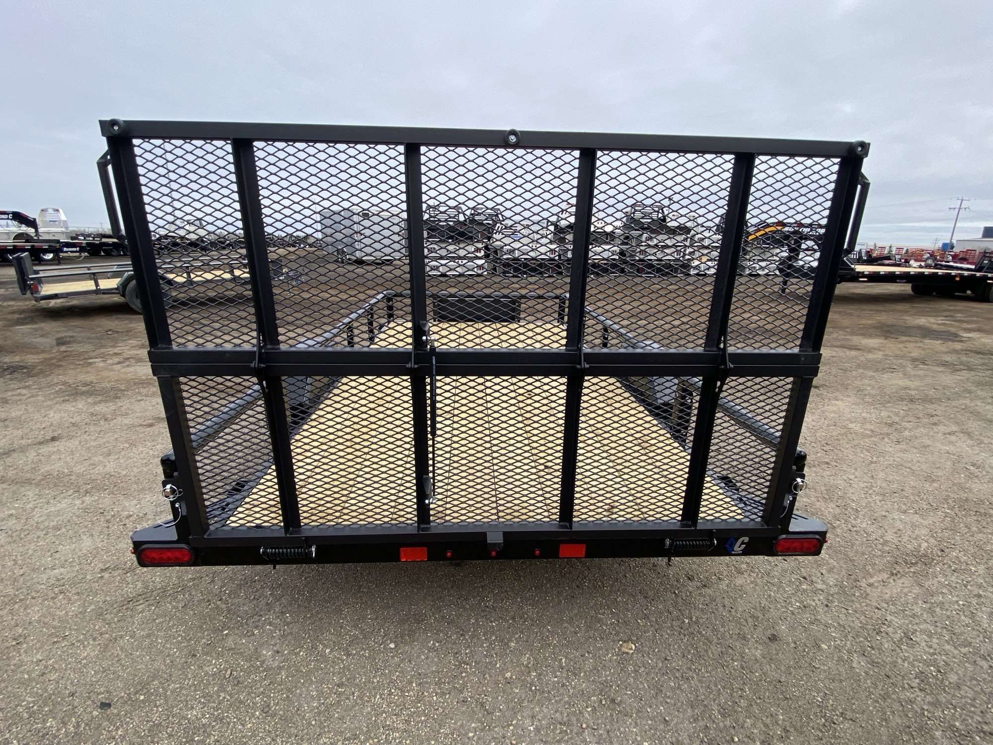 20025 Diamond C 12' Premium Utility Trailer