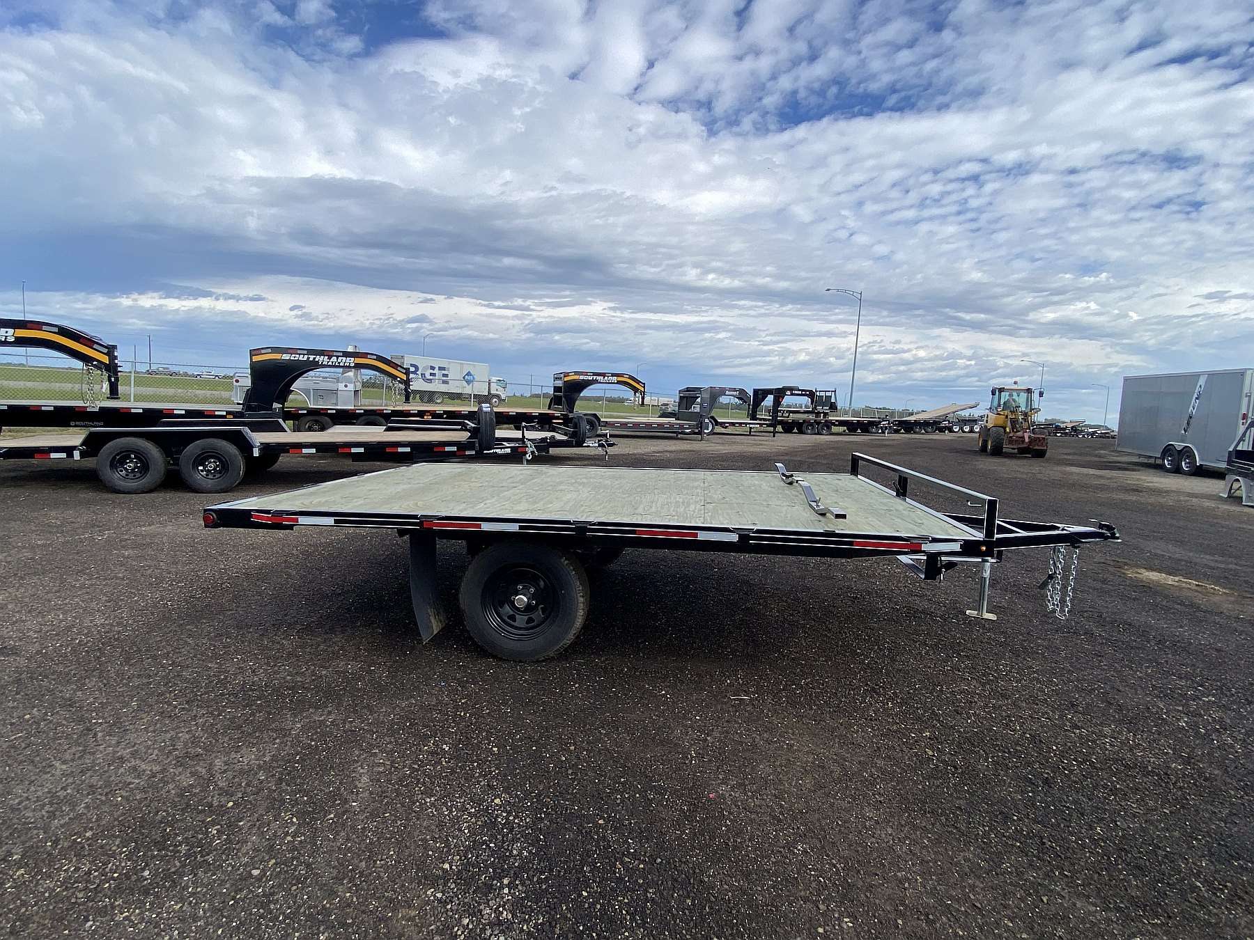 2022 Oasis 12' Deck Over Sled Trailer