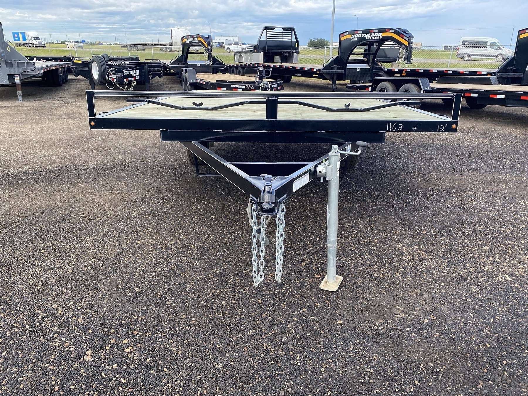 2022 Oasis 12' Deck Over Sled Trailer