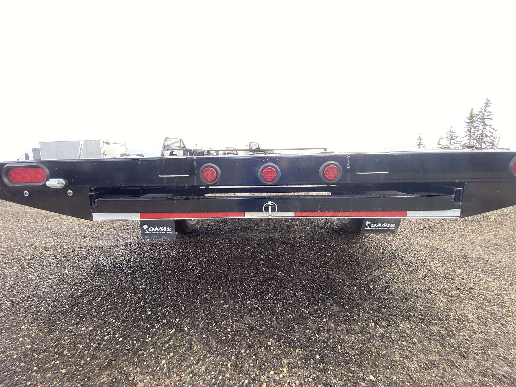 2022 Oasis 12' Deck Over Sled Trailer