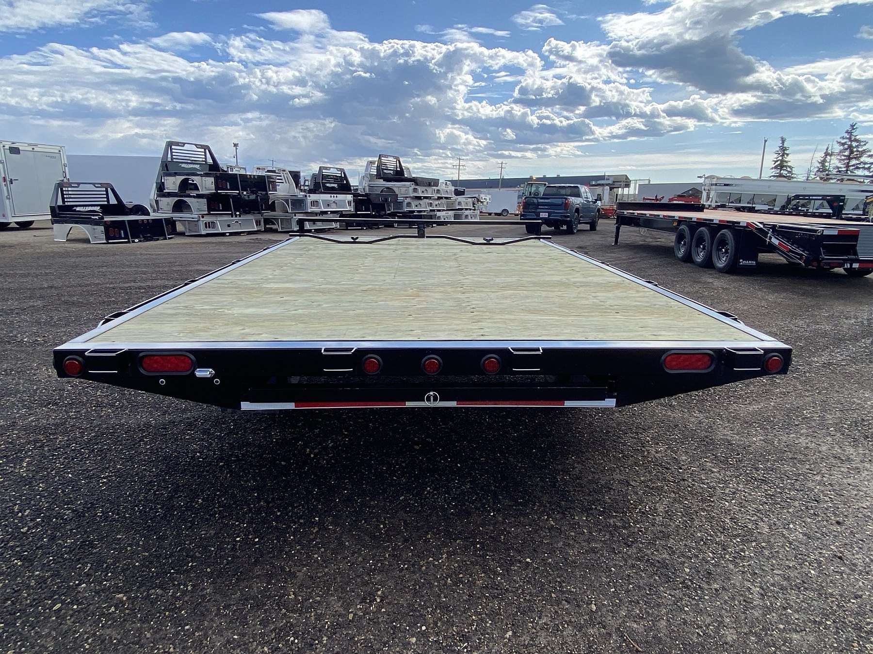 2022 Oasis 12' Deck Over Sled Trailer