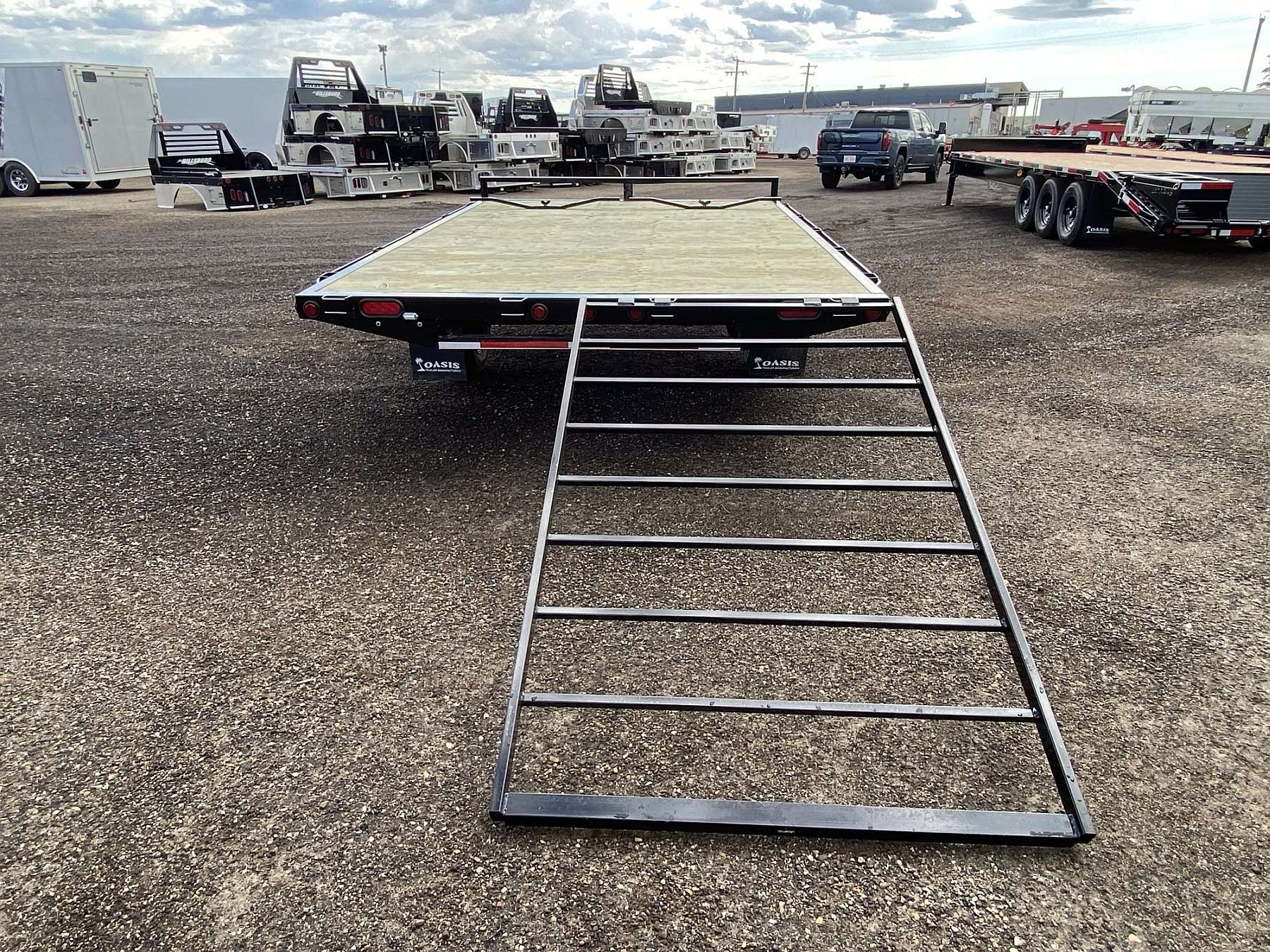 2022 Oasis 12' Deck Over Sled Trailer