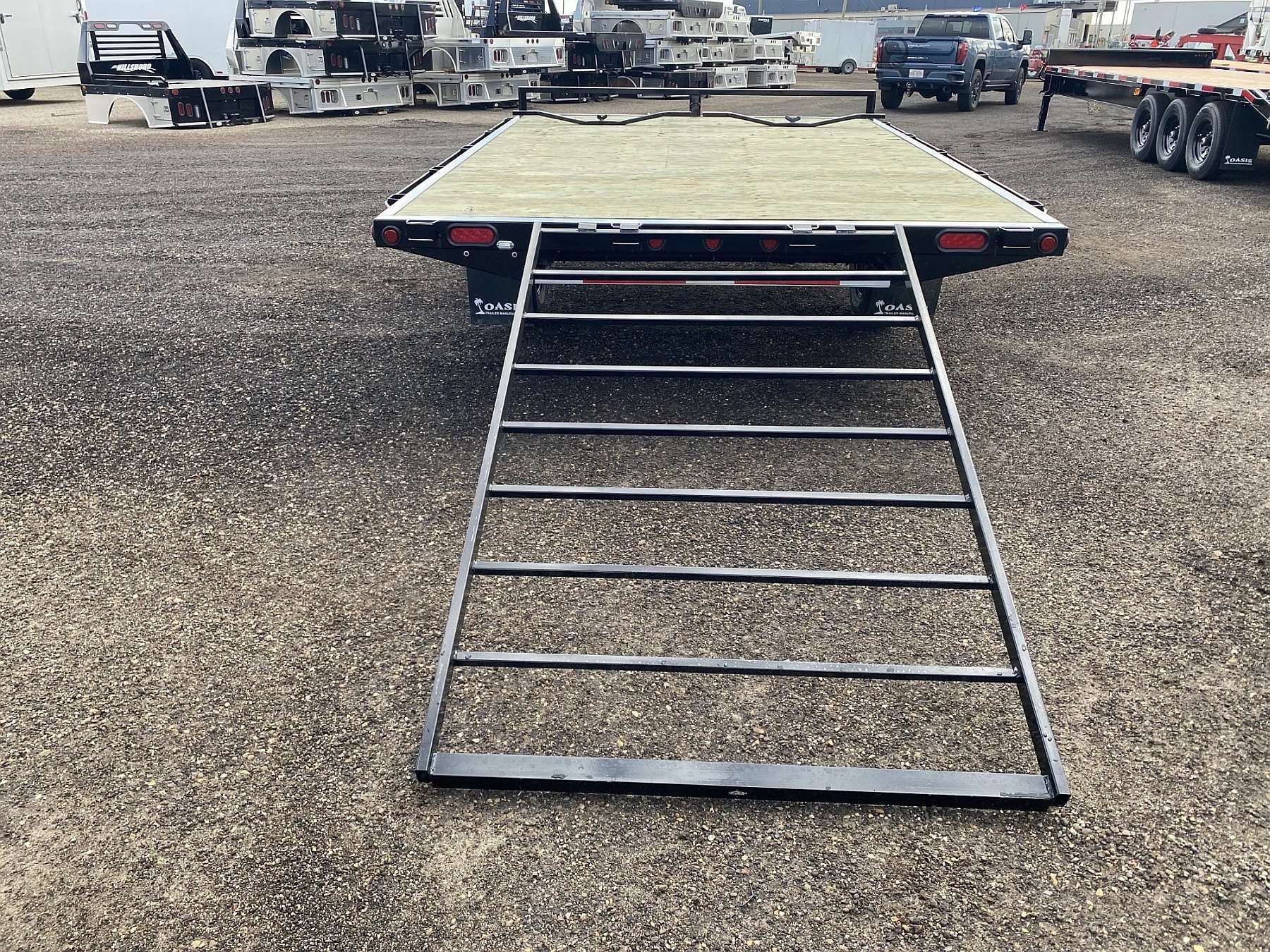 2022 Oasis 12' Deck Over Sled Trailer