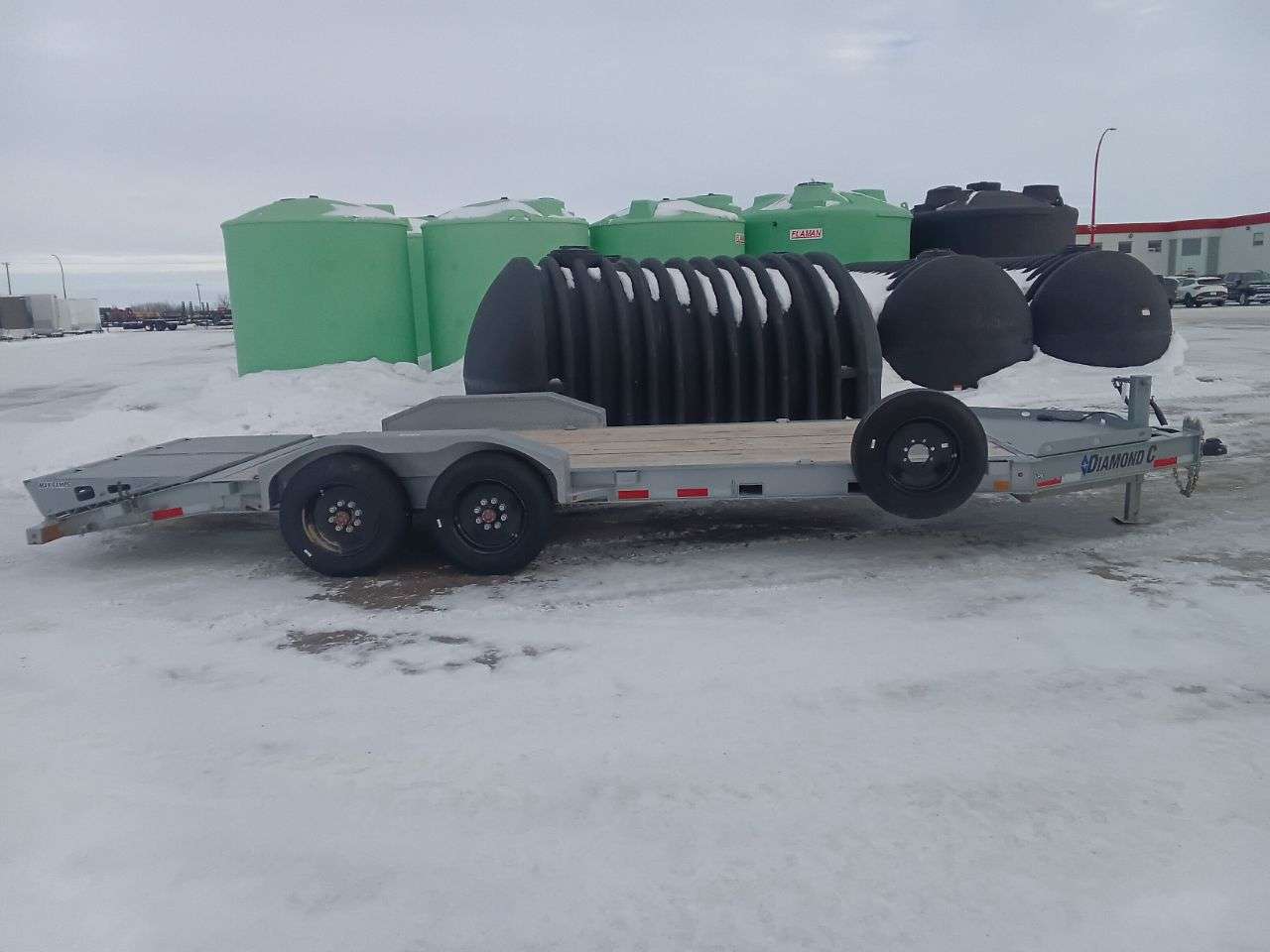 2023 Diamond C LPX 20' 208 Flat Deck