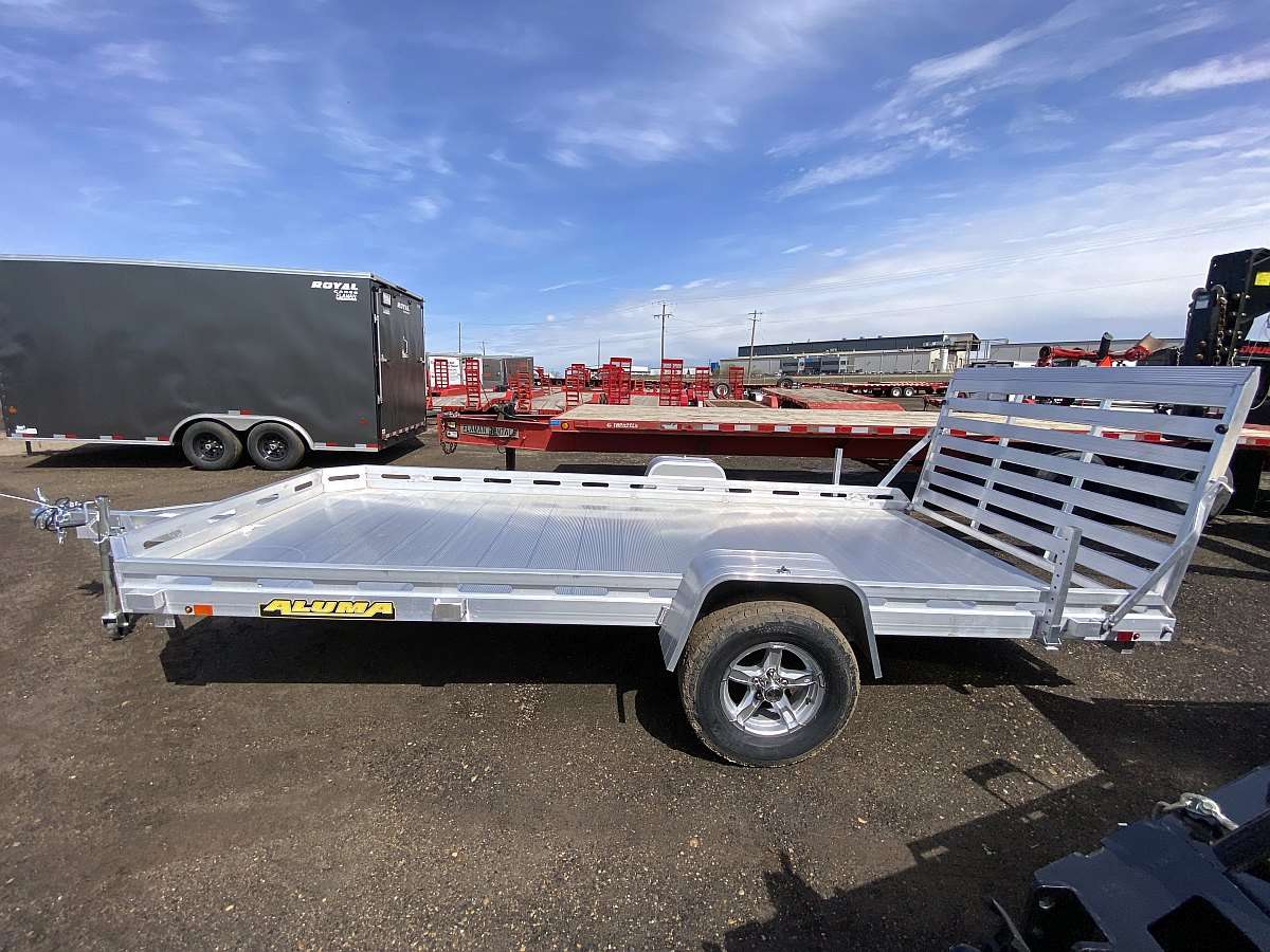2024 Aluma 6.5'x14' Aluminum Utility Trailer