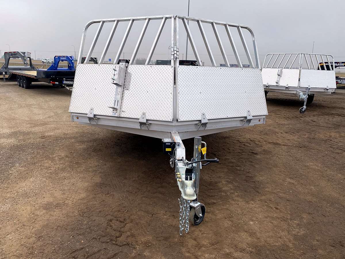 2024 Aluma 8.5' x 18' Sled Trailer