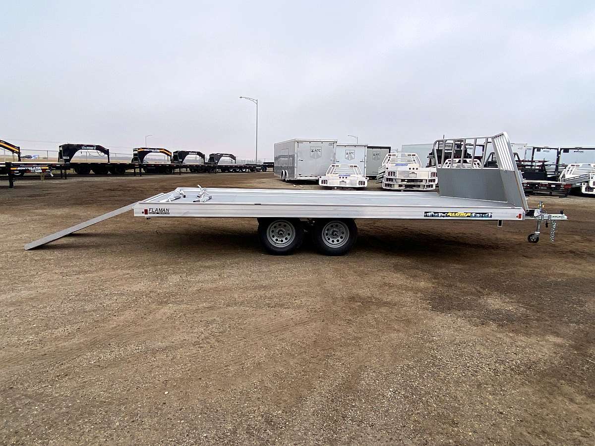 2024 Aluma 8.5' x 18' Sled Trailer