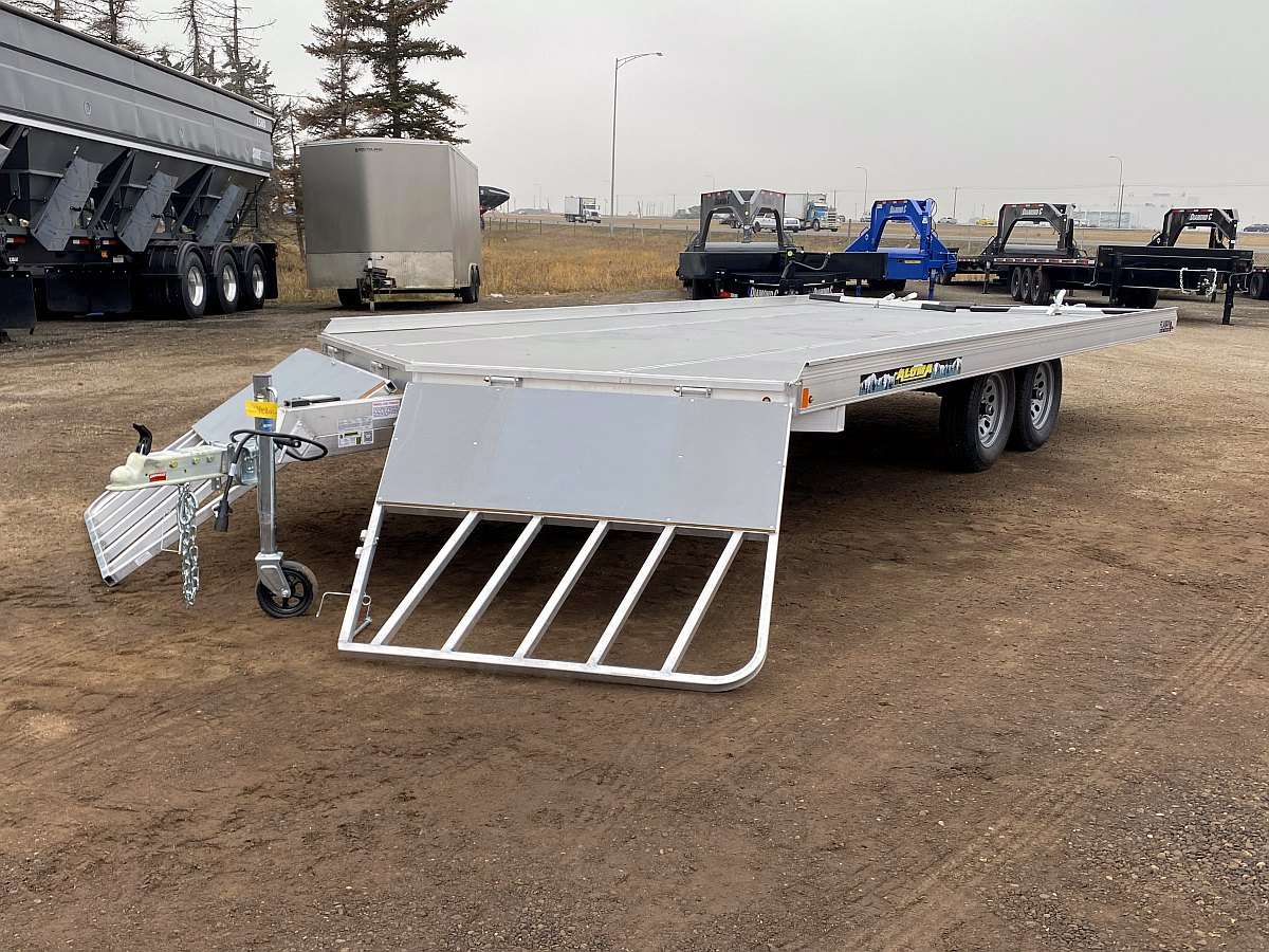2024 Aluma 8.5' x 18' Sled Trailer
