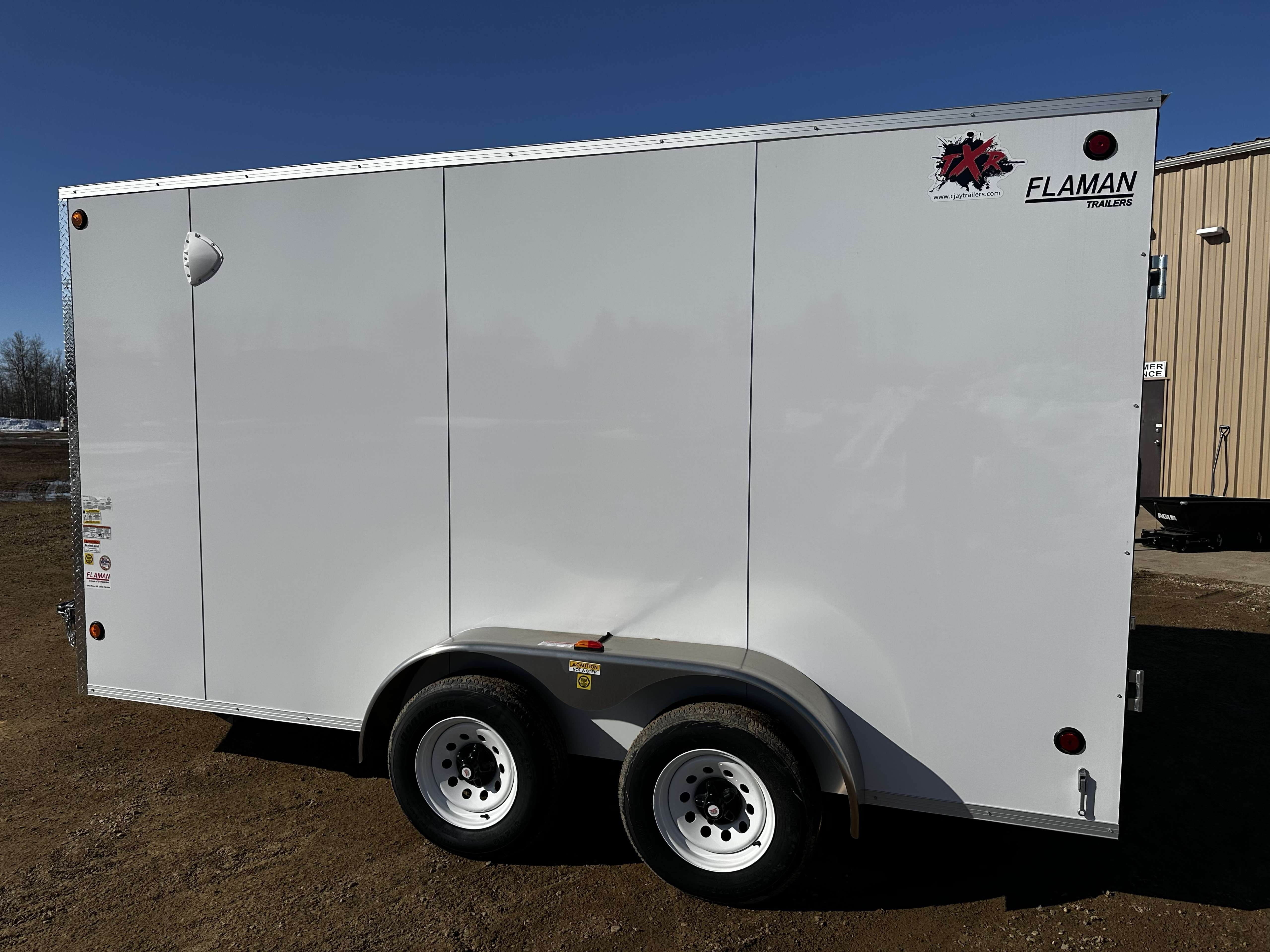2024 CJay TXR 7' x 14' + V-Nose Cargo