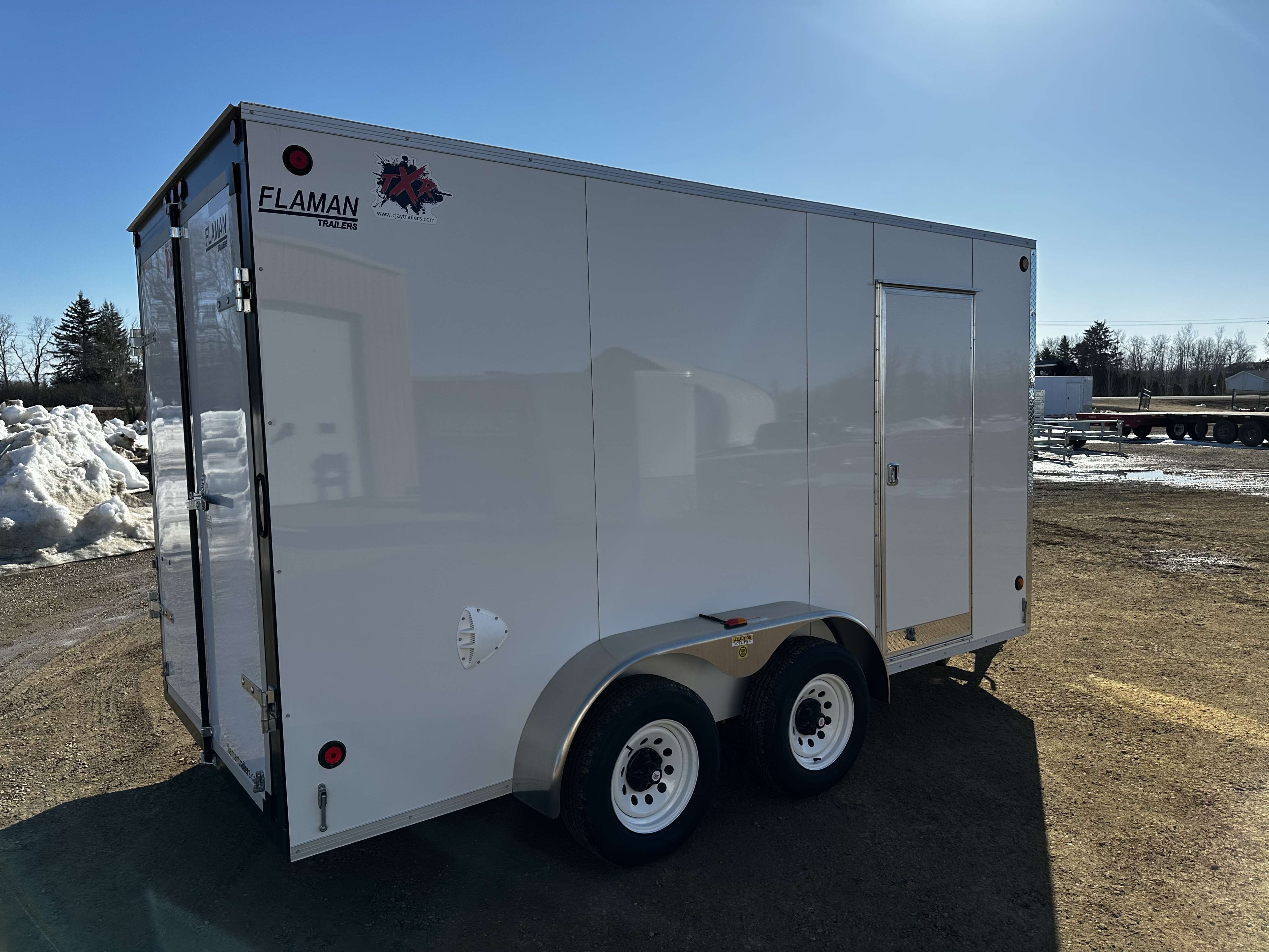 2024 CJay TXR 7' x 14' + V-Nose Cargo