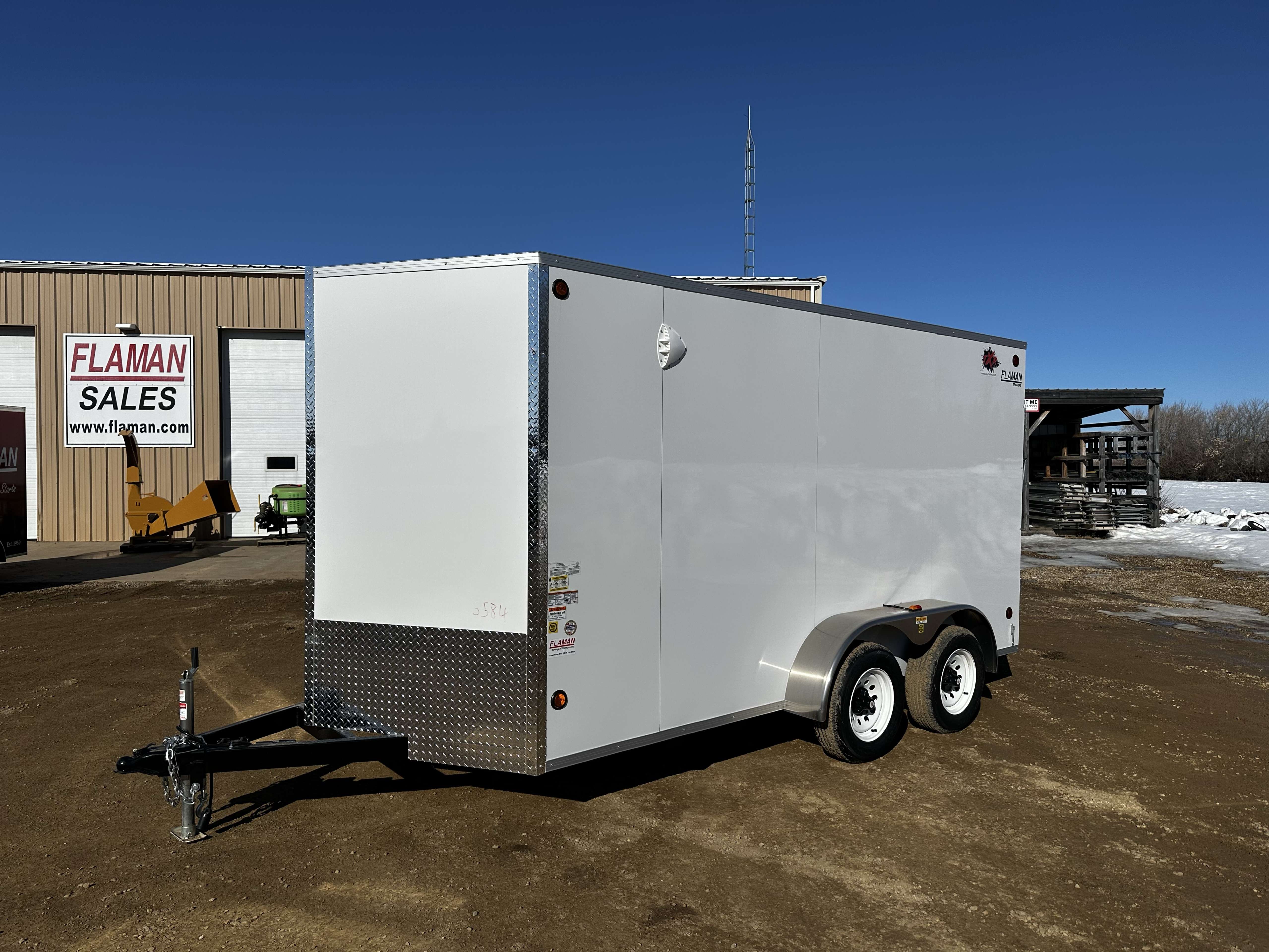 2024 CJay TXR 7' x 14' + V-Nose Cargo