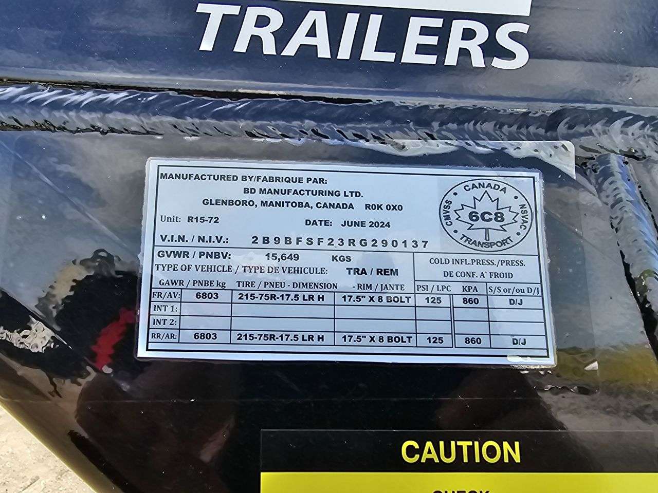 2024 Norbert FDG 8'4" x 35' Gooseneck Beavertail Flat Deck