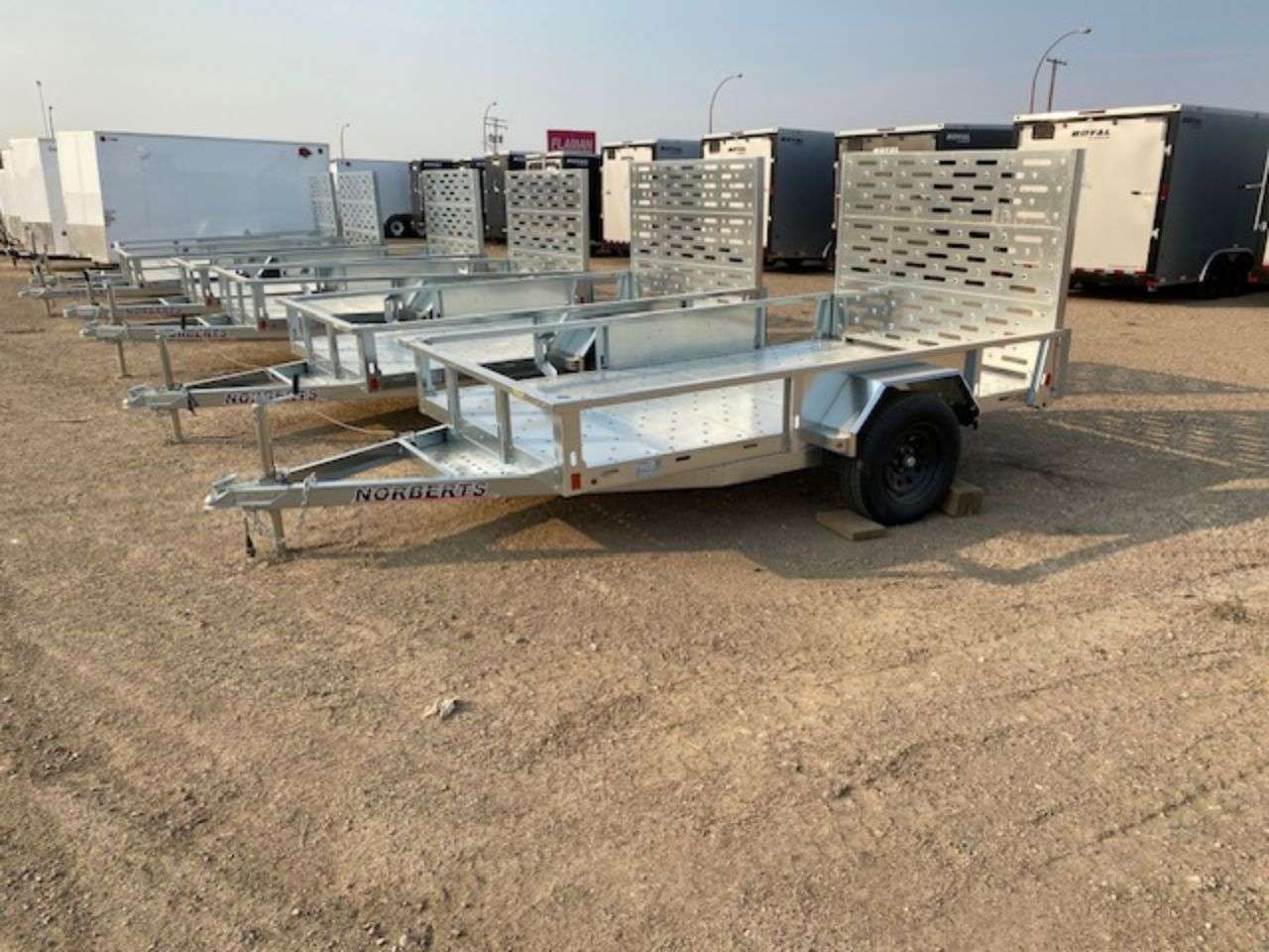 2024 Norbert UTB 6' x 10' Galvanized Steel Utility
