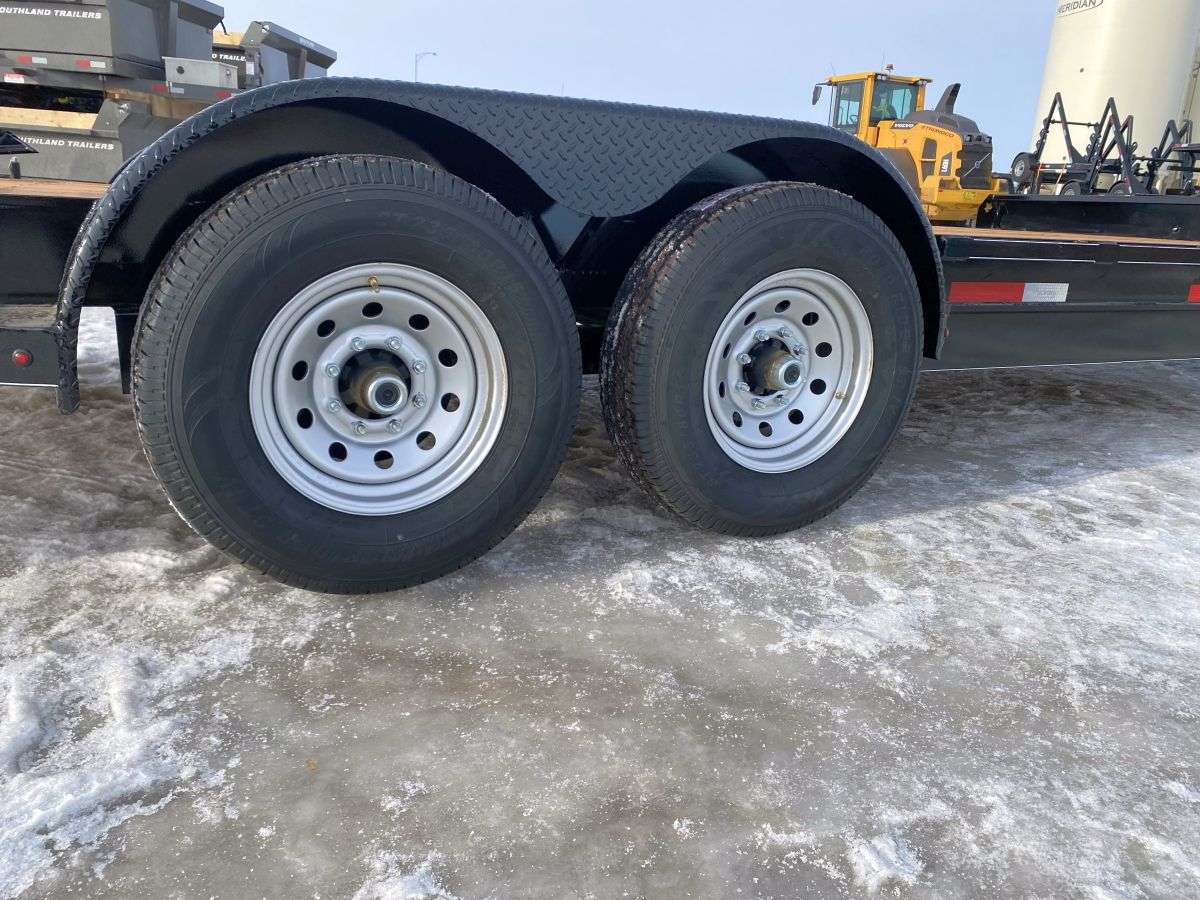 2024 Oasis 18' +2' Flat Deck Equipment Trailer