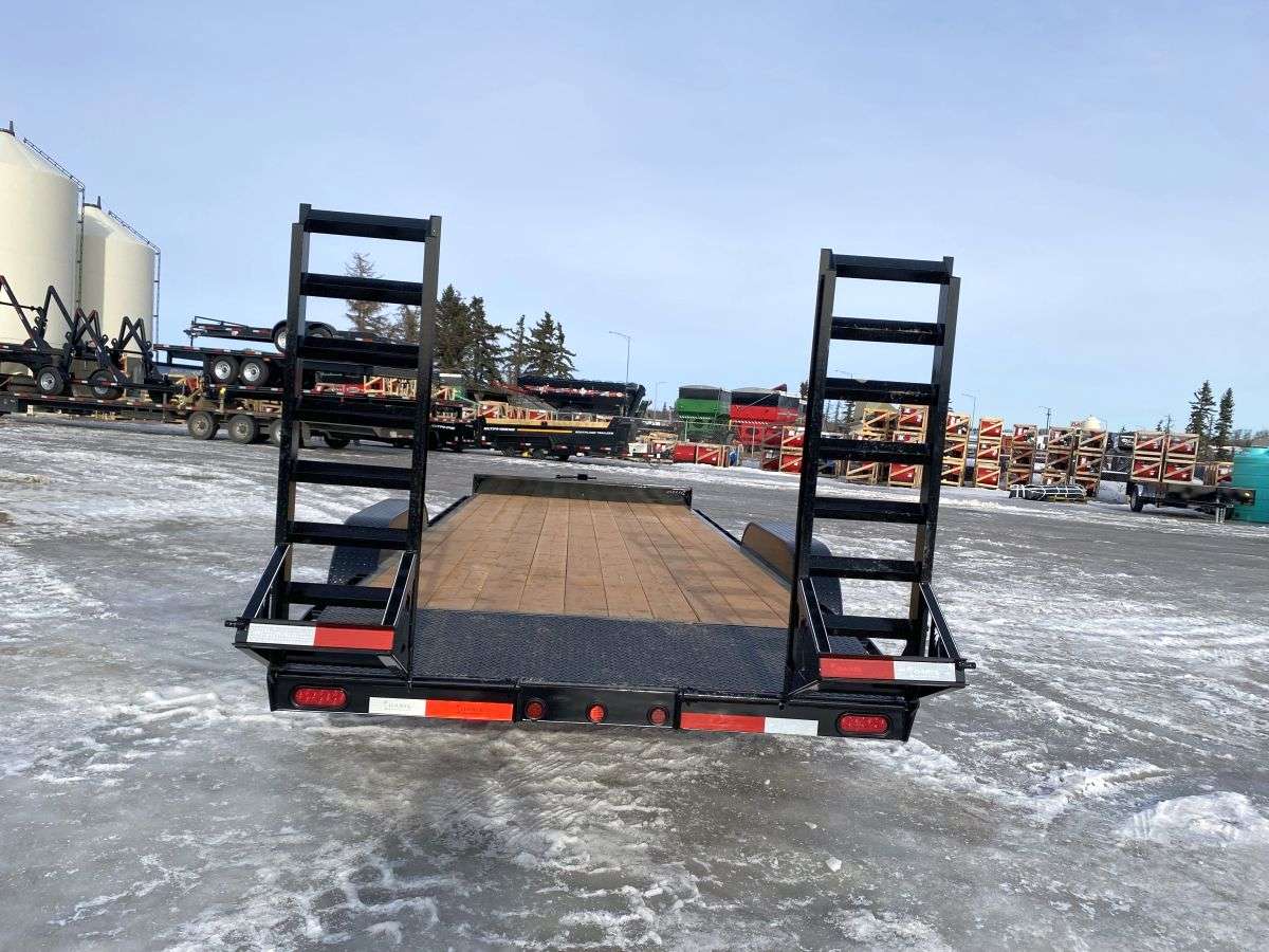2024 Oasis 18' +2' Flat Deck Equipment Trailer