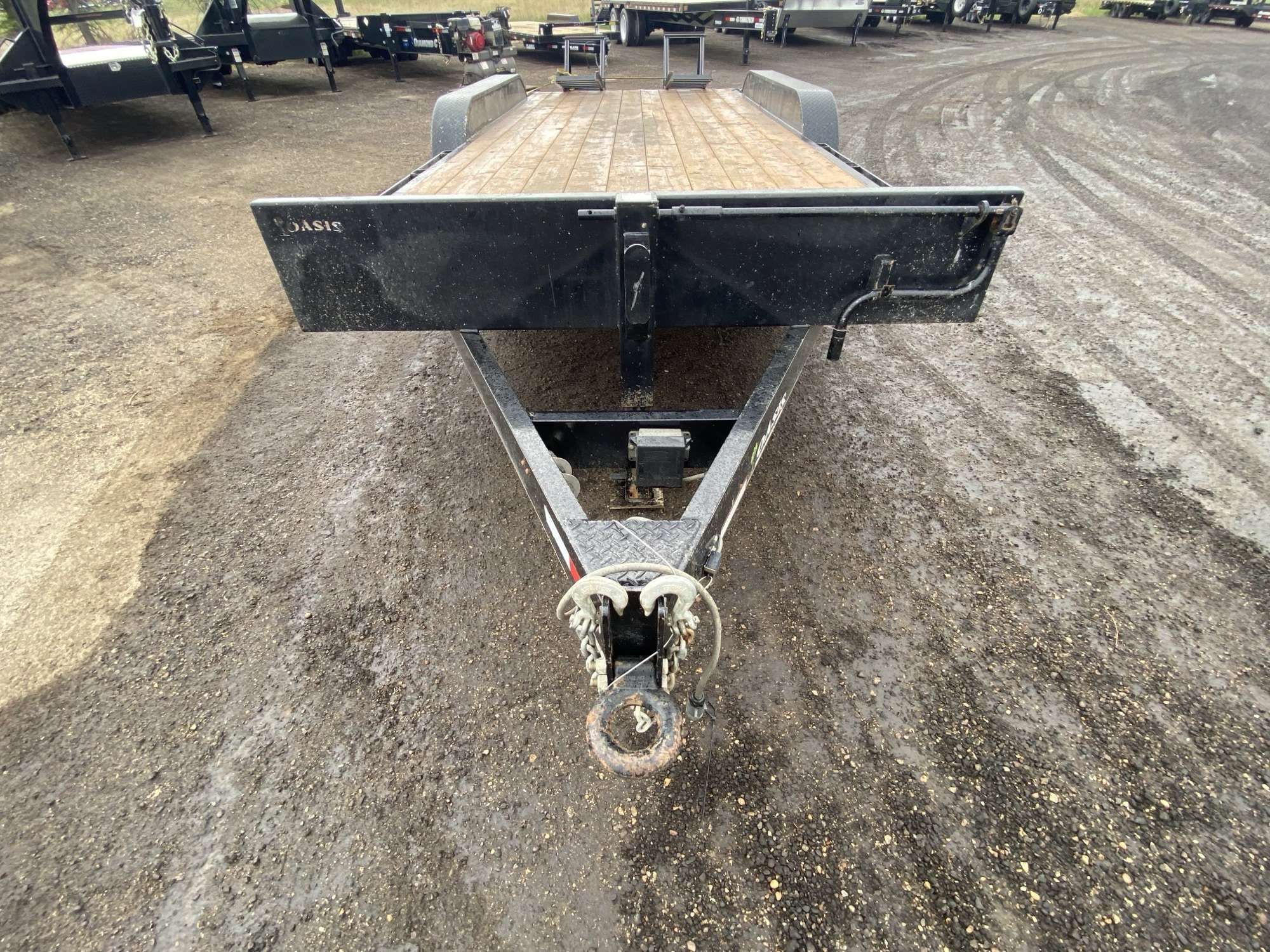 2024 Oasis 18'+2' Flat Deck Equipment Trailer