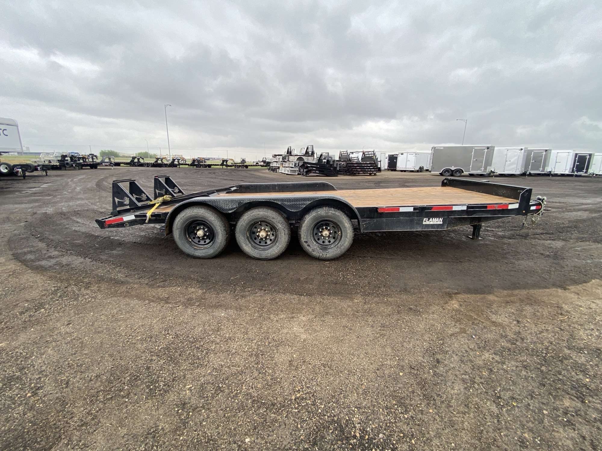 2024 Oasis 18'+2' Flat Deck Equipment Trailer