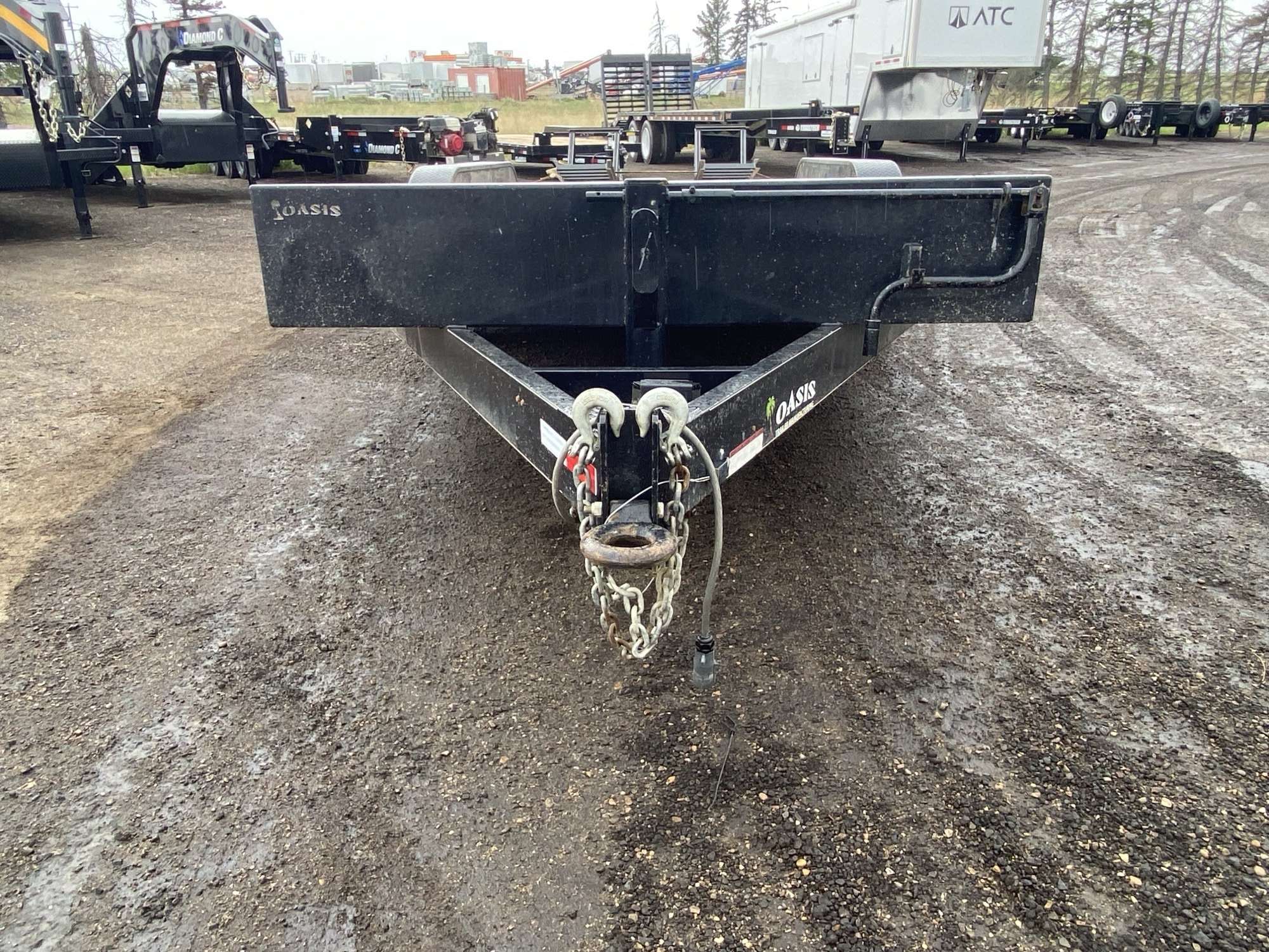 2024 Oasis 18'+2' Flat Deck Equipment Trailer