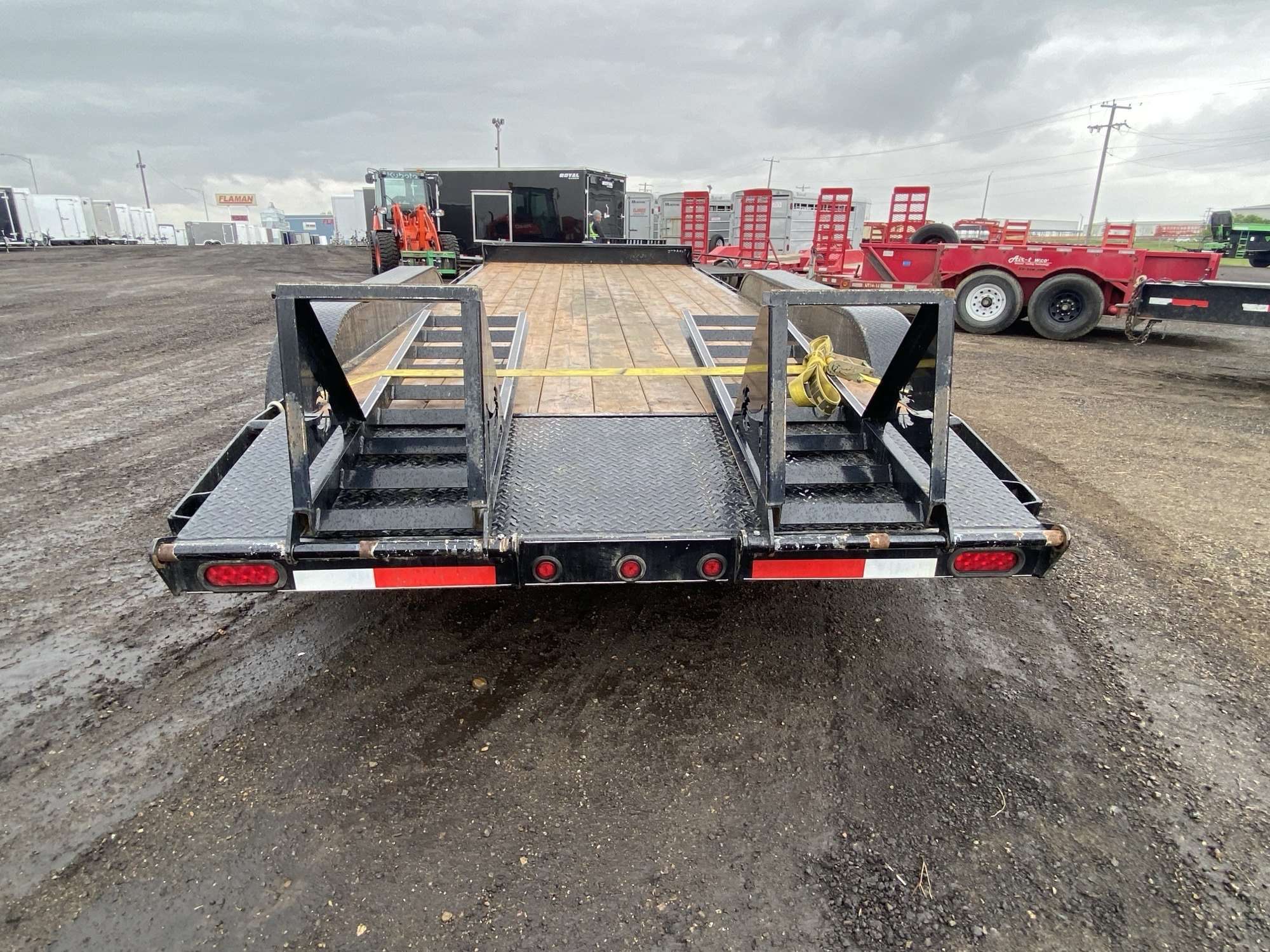 2024 Oasis 18'+2' Flat Deck Equipment Trailer