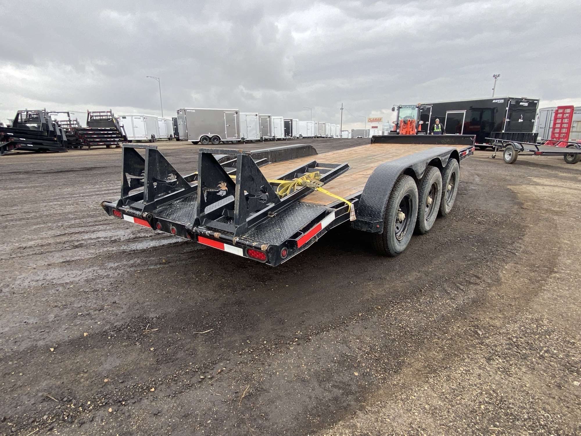 2024 Oasis 18'+2' Flat Deck Equipment Trailer