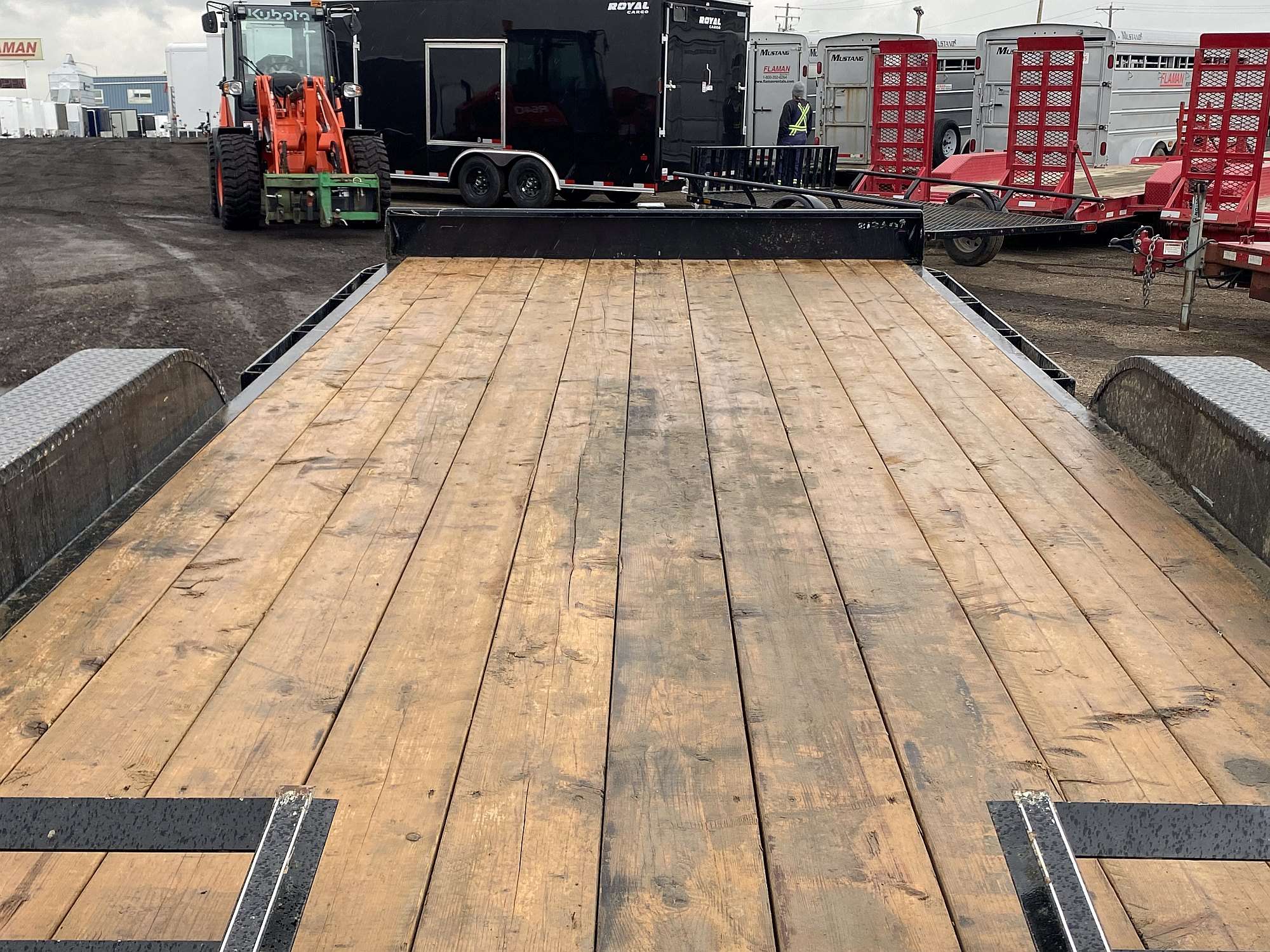 2024 Oasis 18'+2' Flat Deck Equipment Trailer