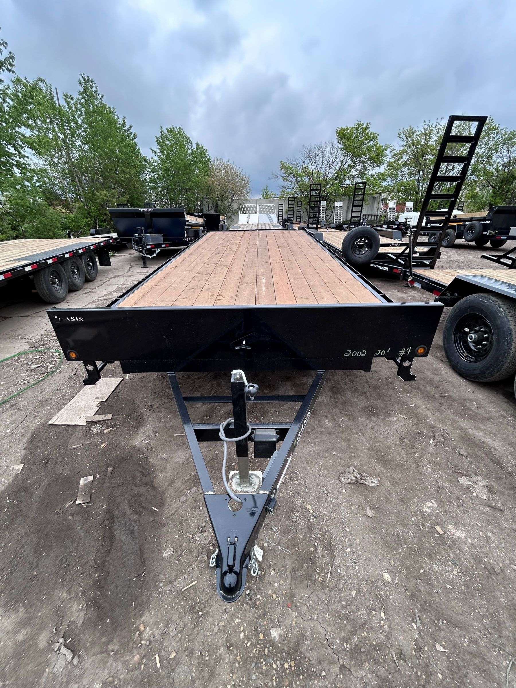 2024 Oasis 20' Highboy Flat Deck Trailer
