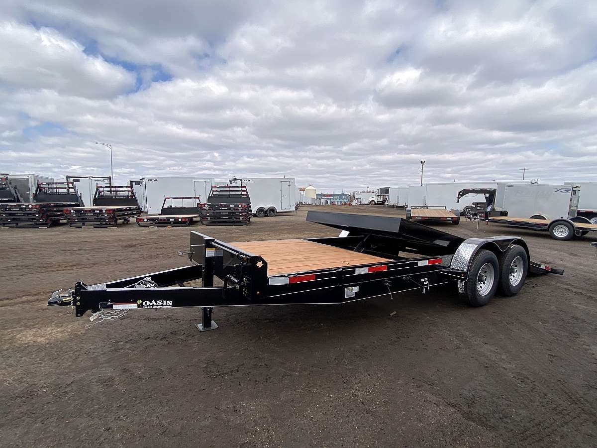 2024 Oasis 21' Cushion Tilt Trailer