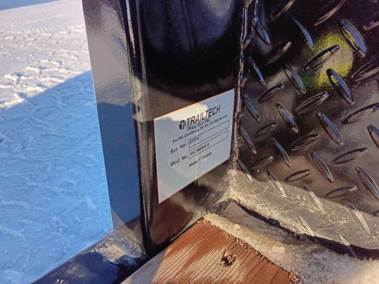 2024 Trailtech MLC 9'3" Truck Deck