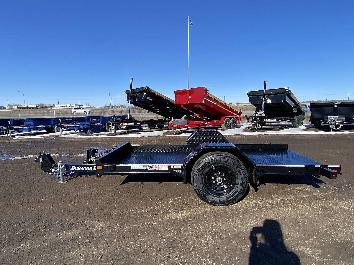 2025 Diamond C 12' Hydraulically Dampened Tilt Trailer