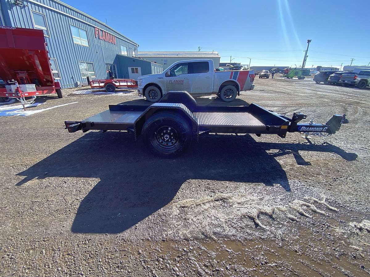 2025 Diamond C 12' Hydraulically Dampened Tilt Trailer