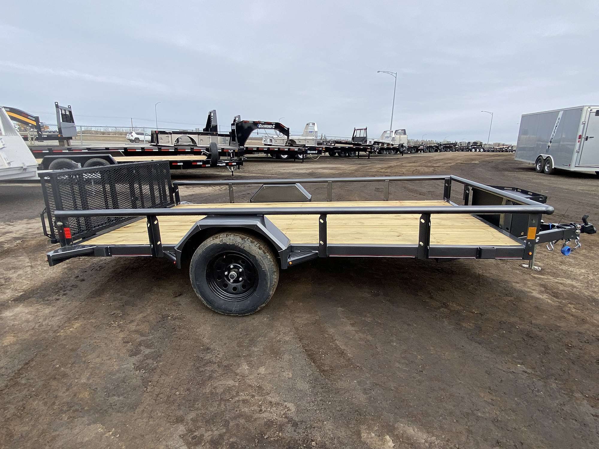 2025 Diamond C 12' Premium Utility Trailer