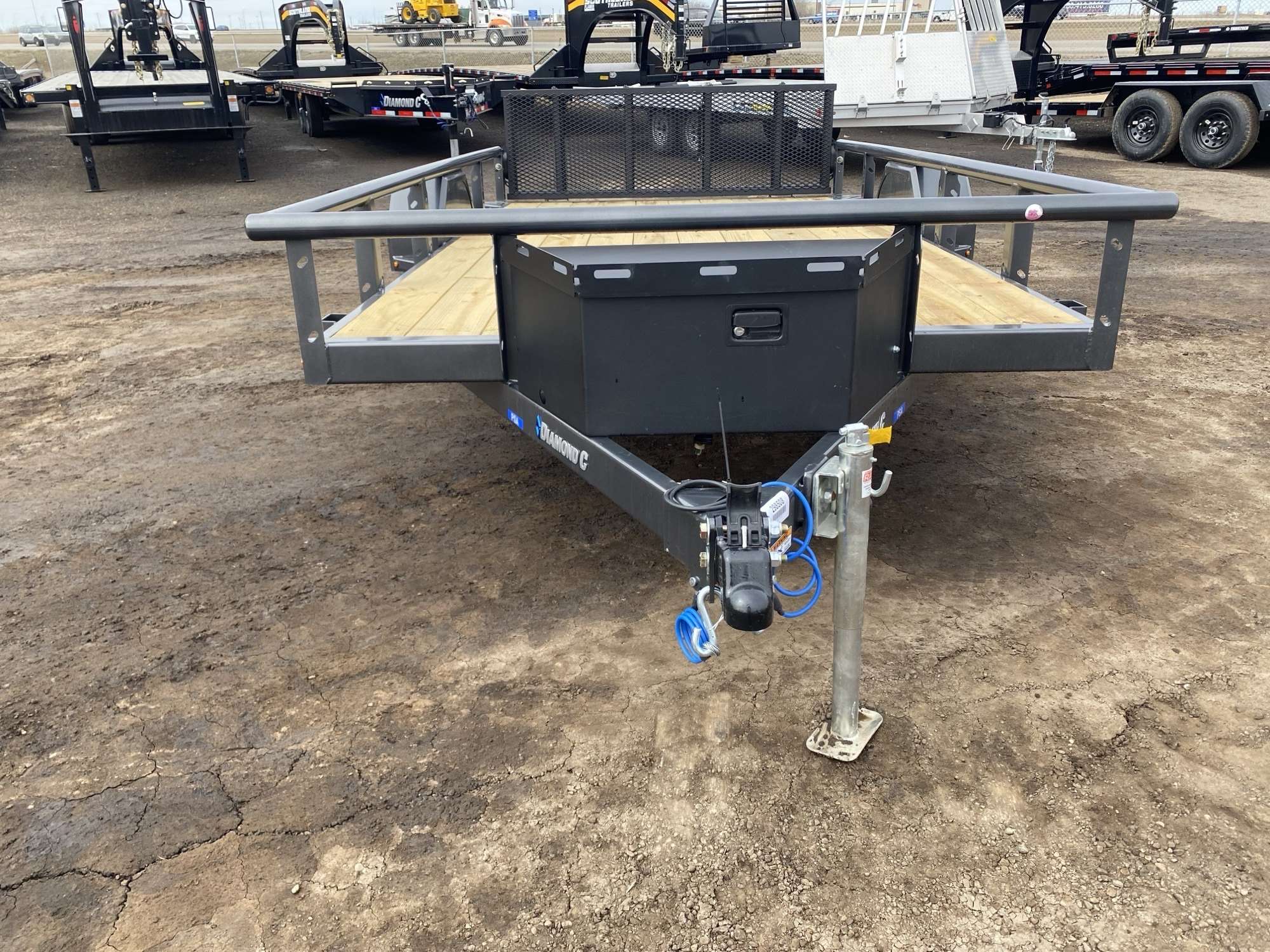 2025 Diamond C 12' Premium Utility Trailer