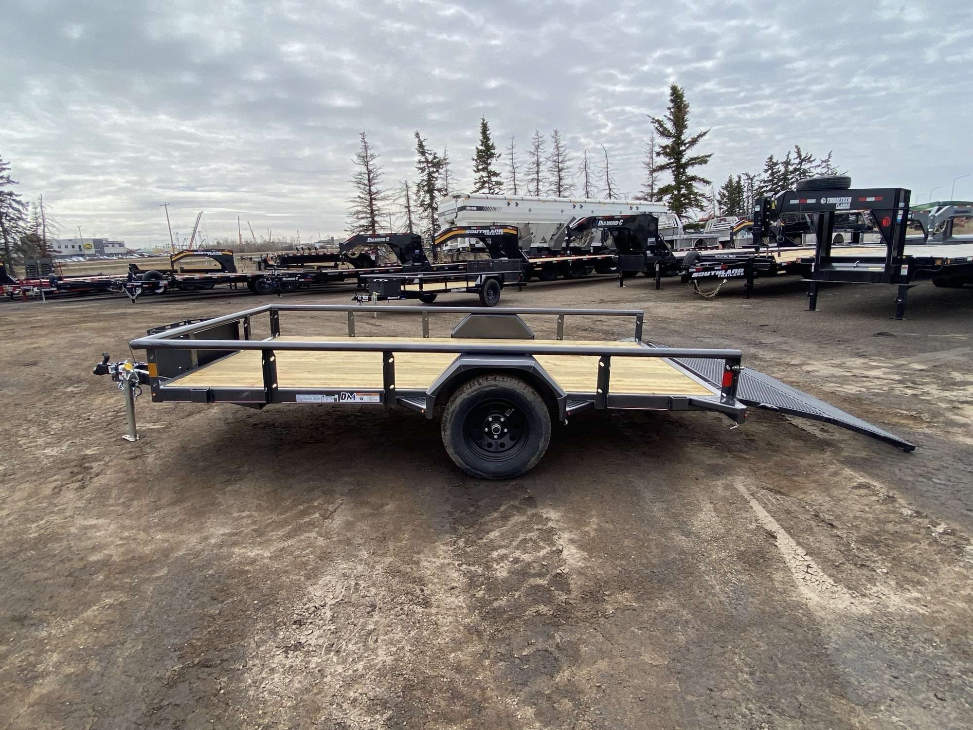 2025 Diamond C 12' Premium Utility Trailer