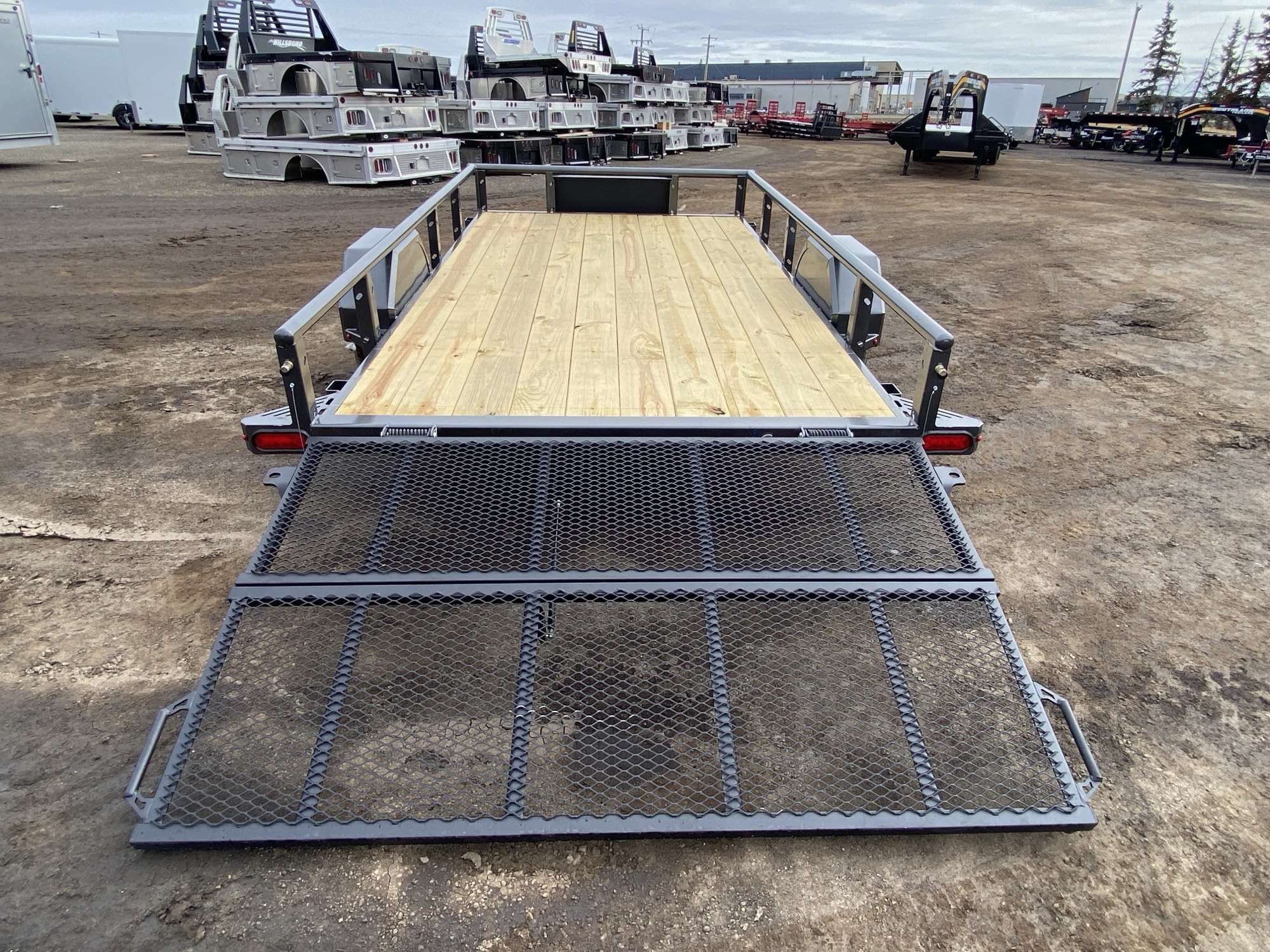 2025 Diamond C 12' Premium Utility Trailer