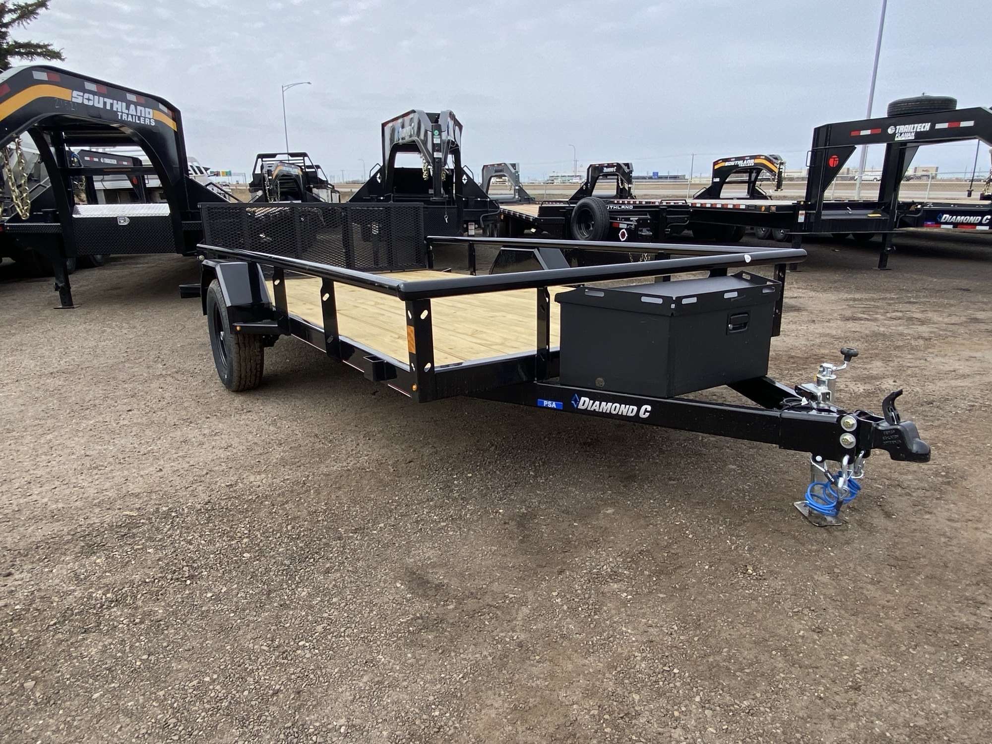 2025 Diamond C 12' Premium Utility Trailer