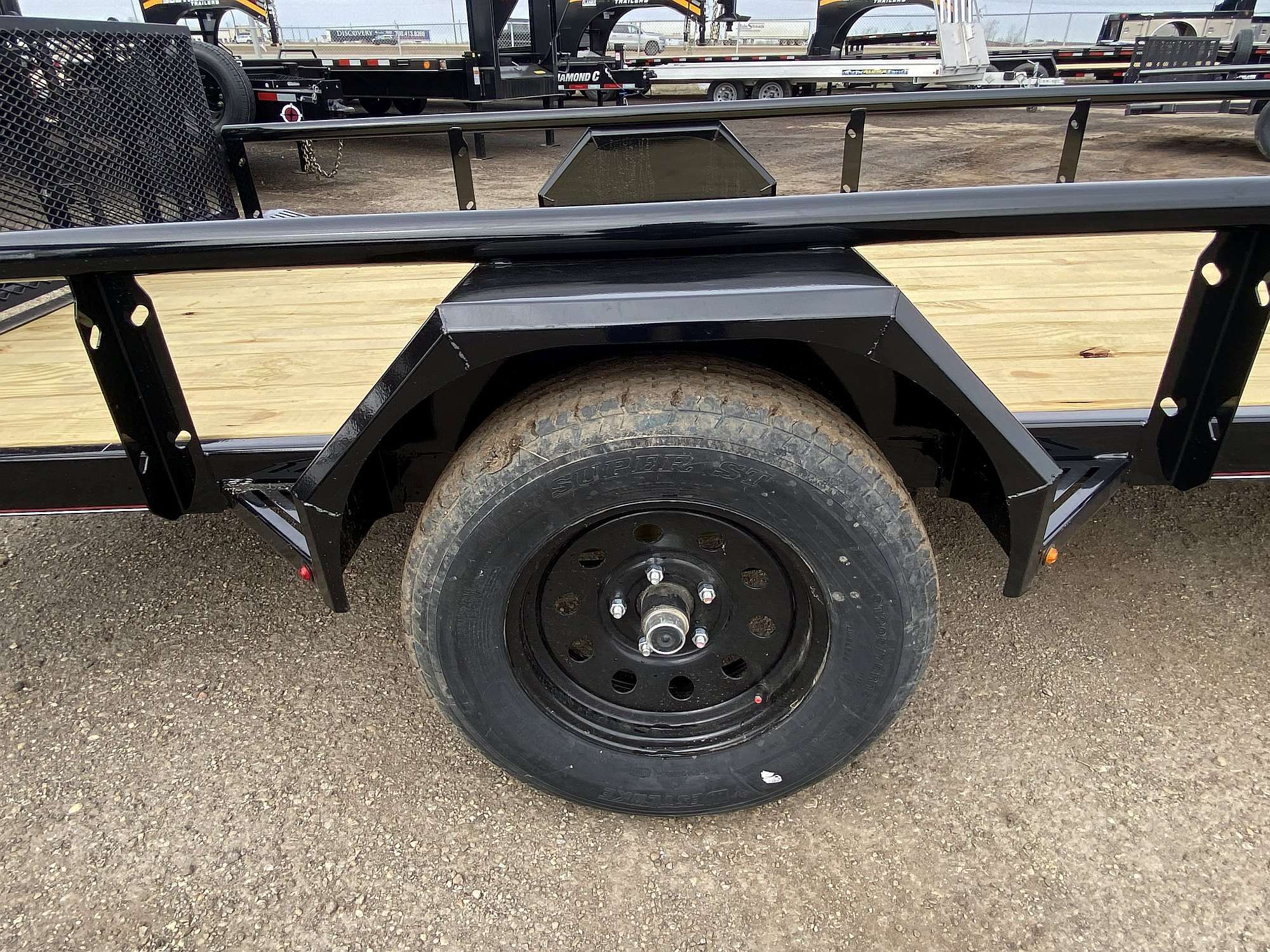 2025 Diamond C 12' Premium Utility Trailer