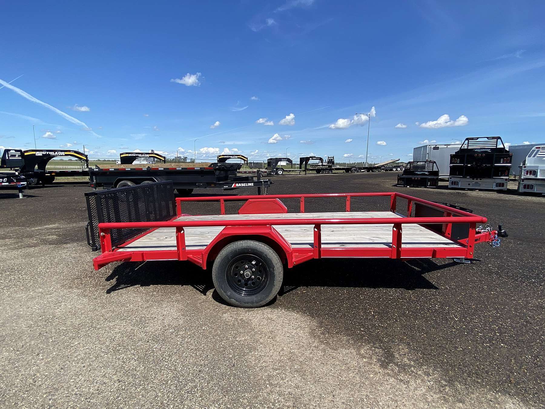 2025 Diamond C 12' Premium Utility Trailer