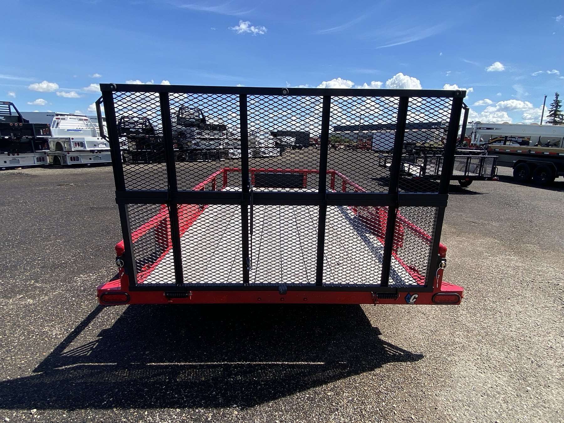 2025 Diamond C 12' Premium Utility Trailer