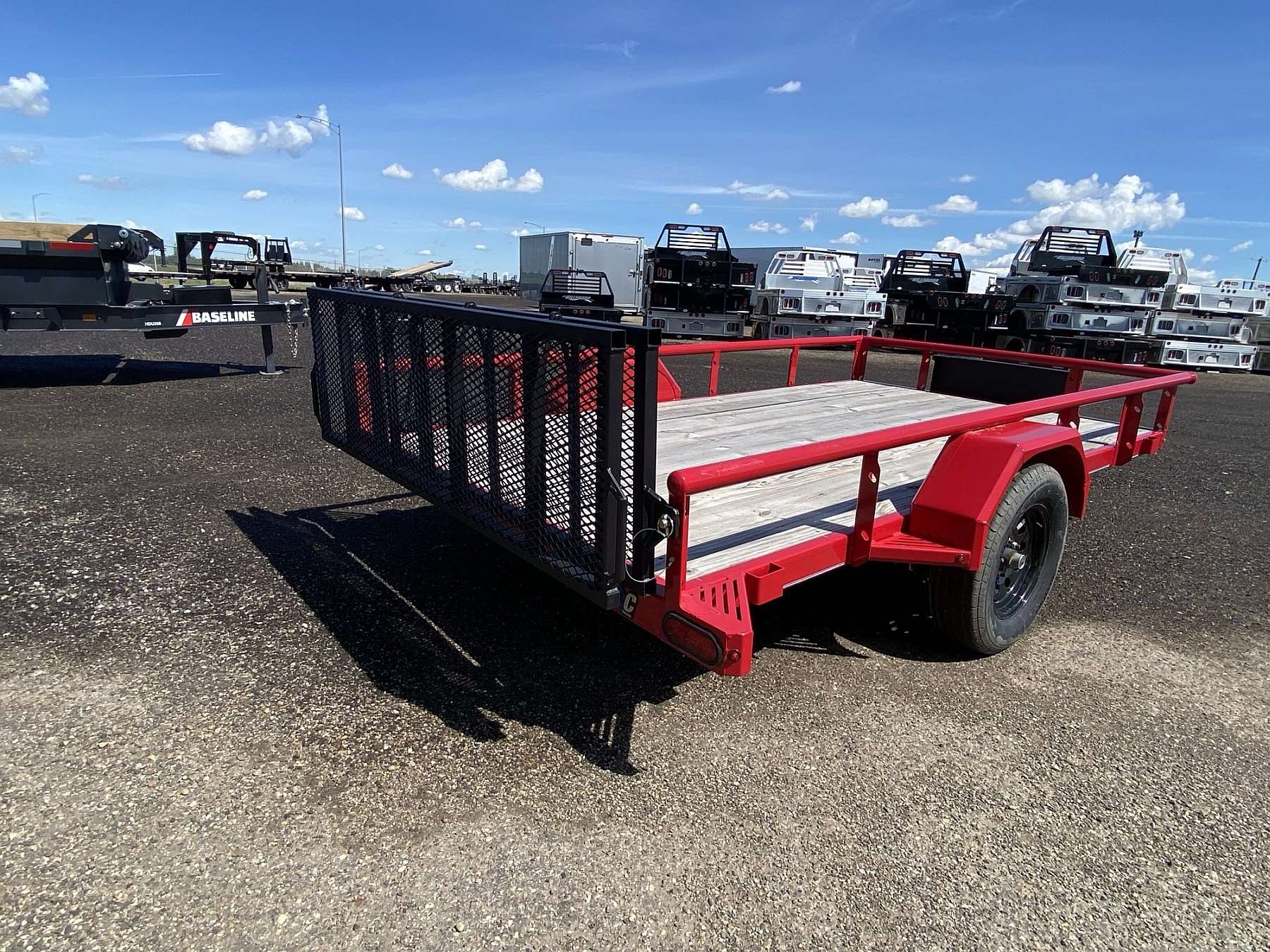2025 Diamond C 12' Premium Utility Trailer