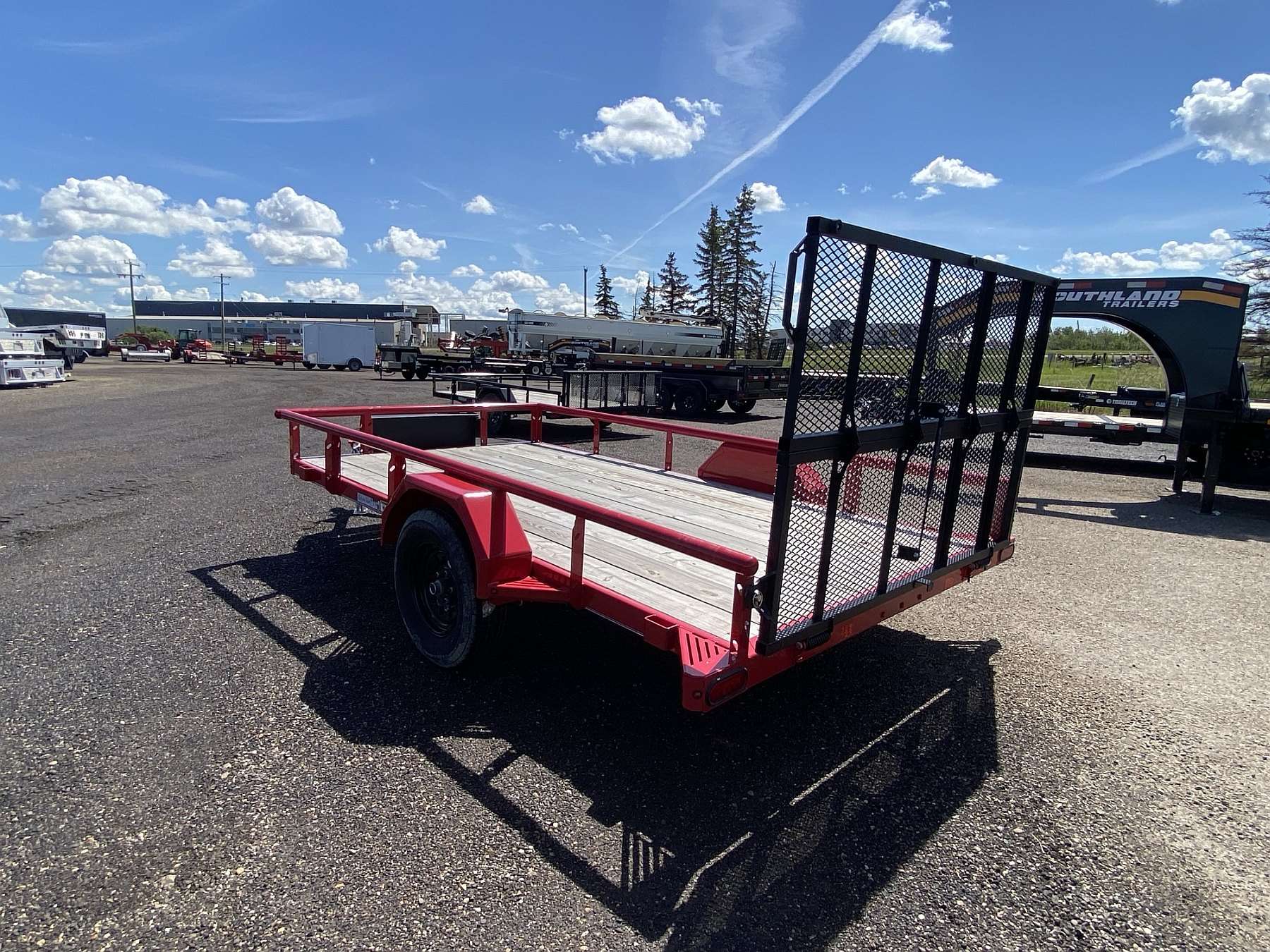 2025 Diamond C 12' Premium Utility Trailer