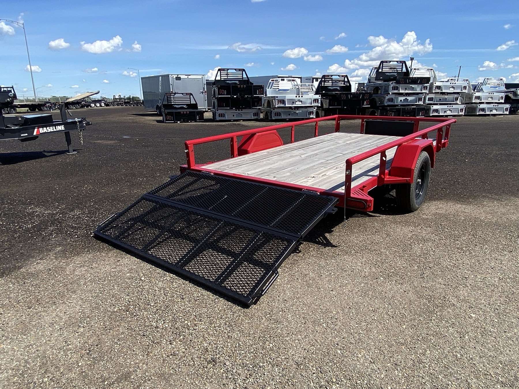 2025 Diamond C 12' Premium Utility Trailer