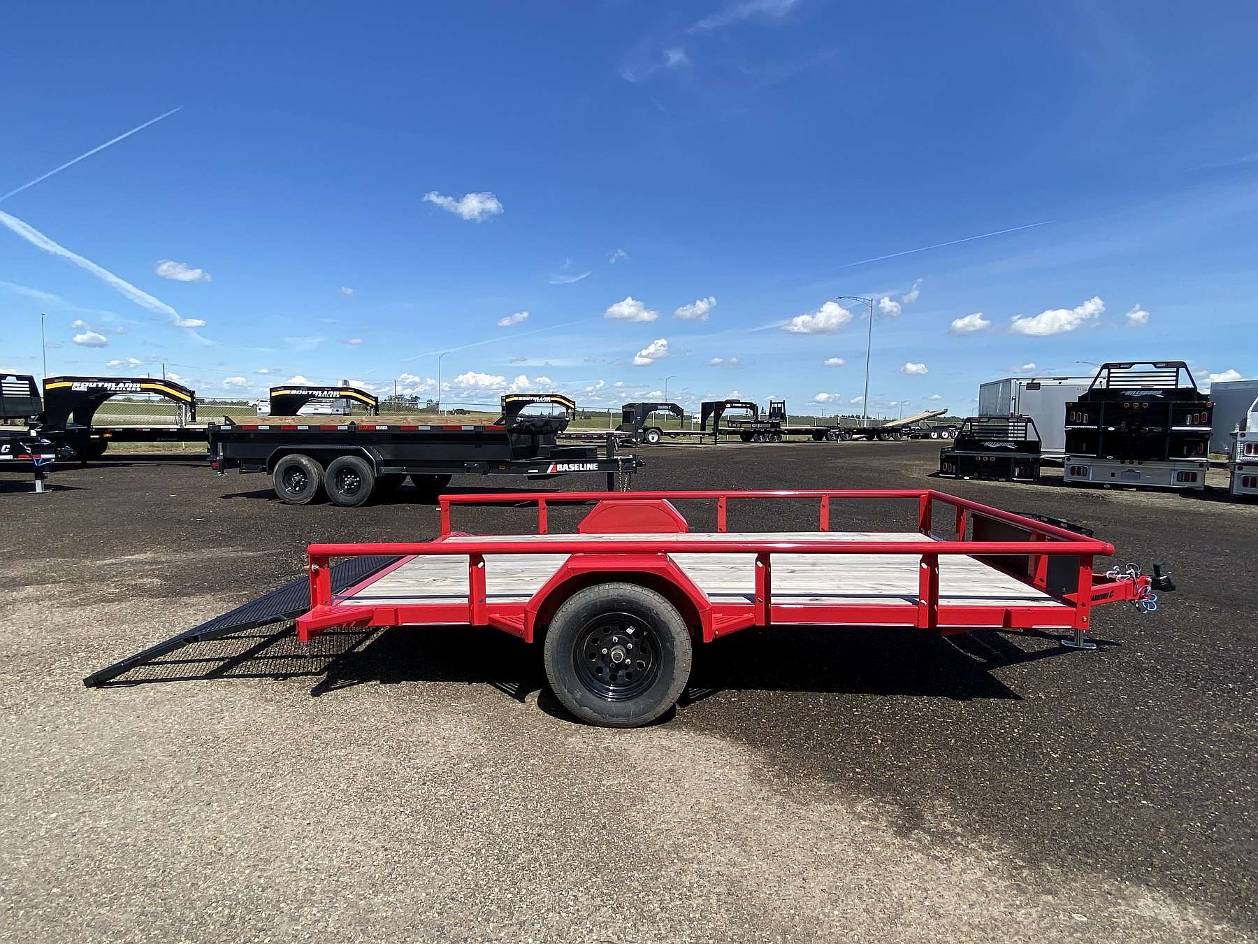 2025 Diamond C 12' Premium Utility Trailer