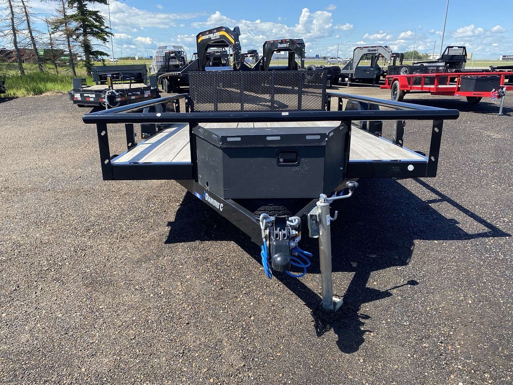 2025 Diamond C 12' Premium Utility Trailer