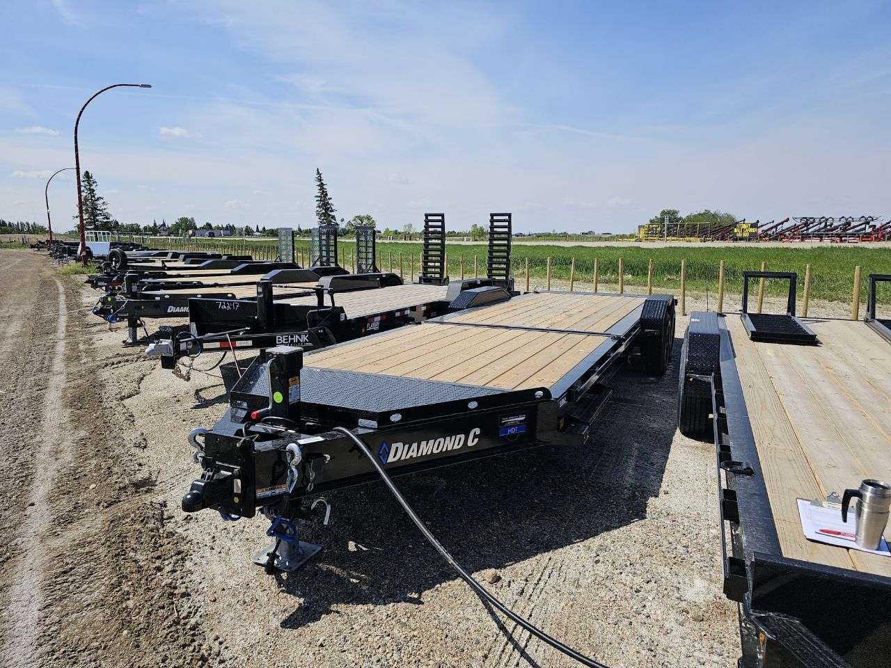 2025 Diamond C HDT 8'6" x 24' Partial Tilt