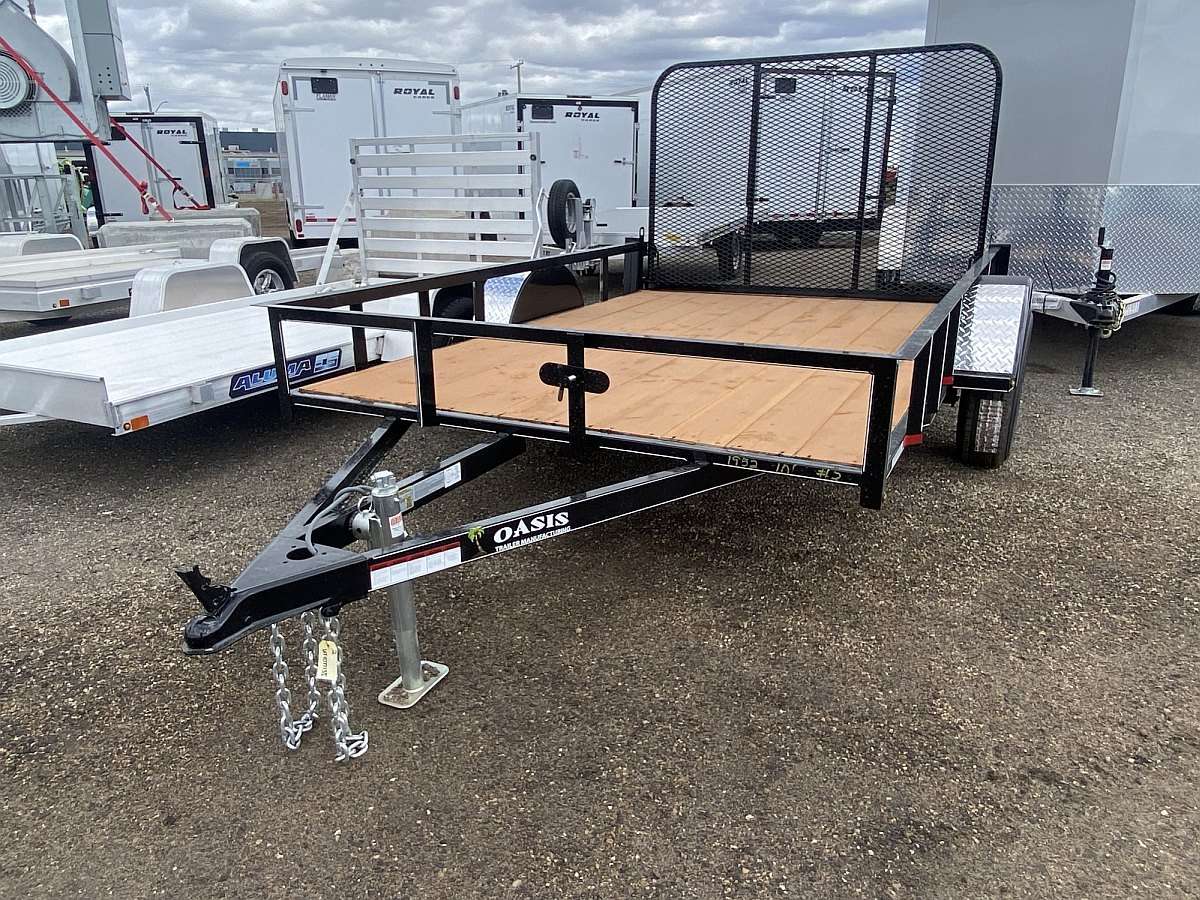 2025 Oasis 12' Utility Trailer